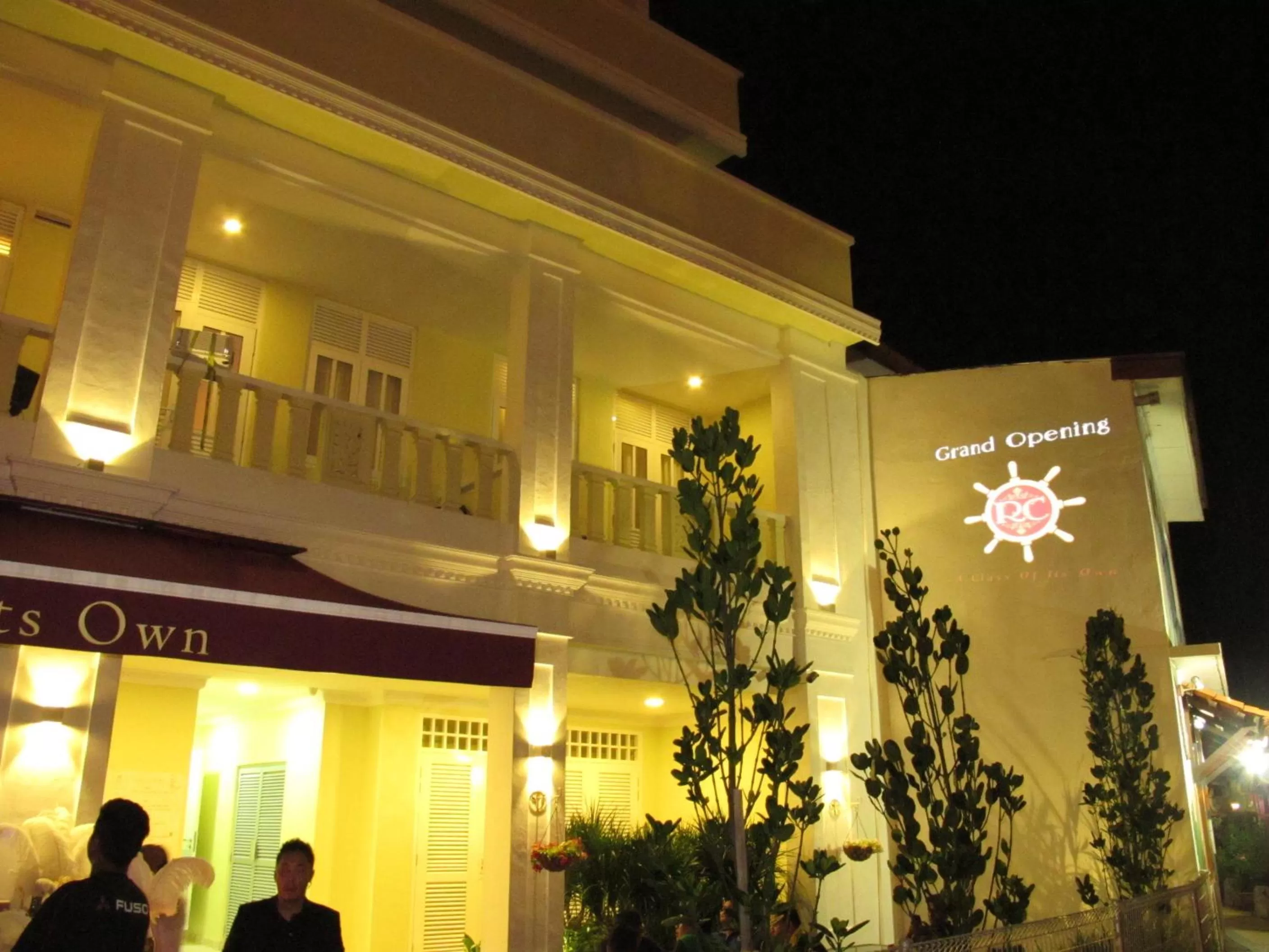 Facade/entrance in RC Hotel Melaka