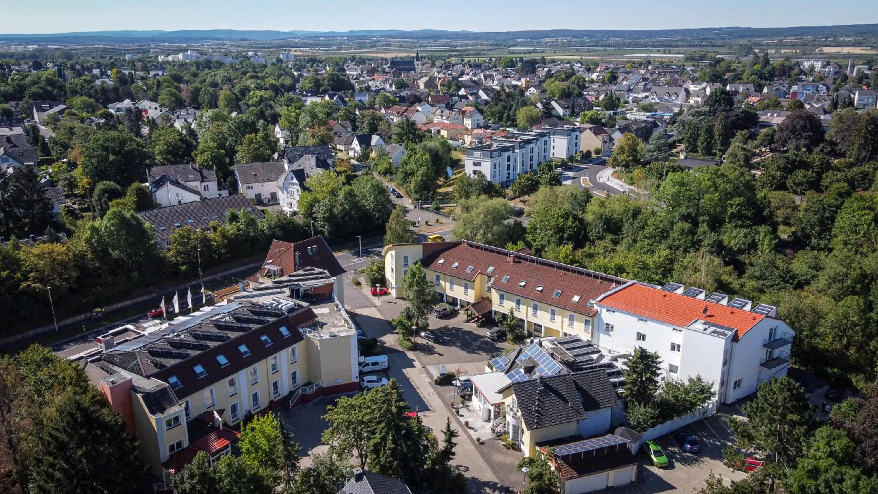Bird's eye view in City Hotel Meckenheim