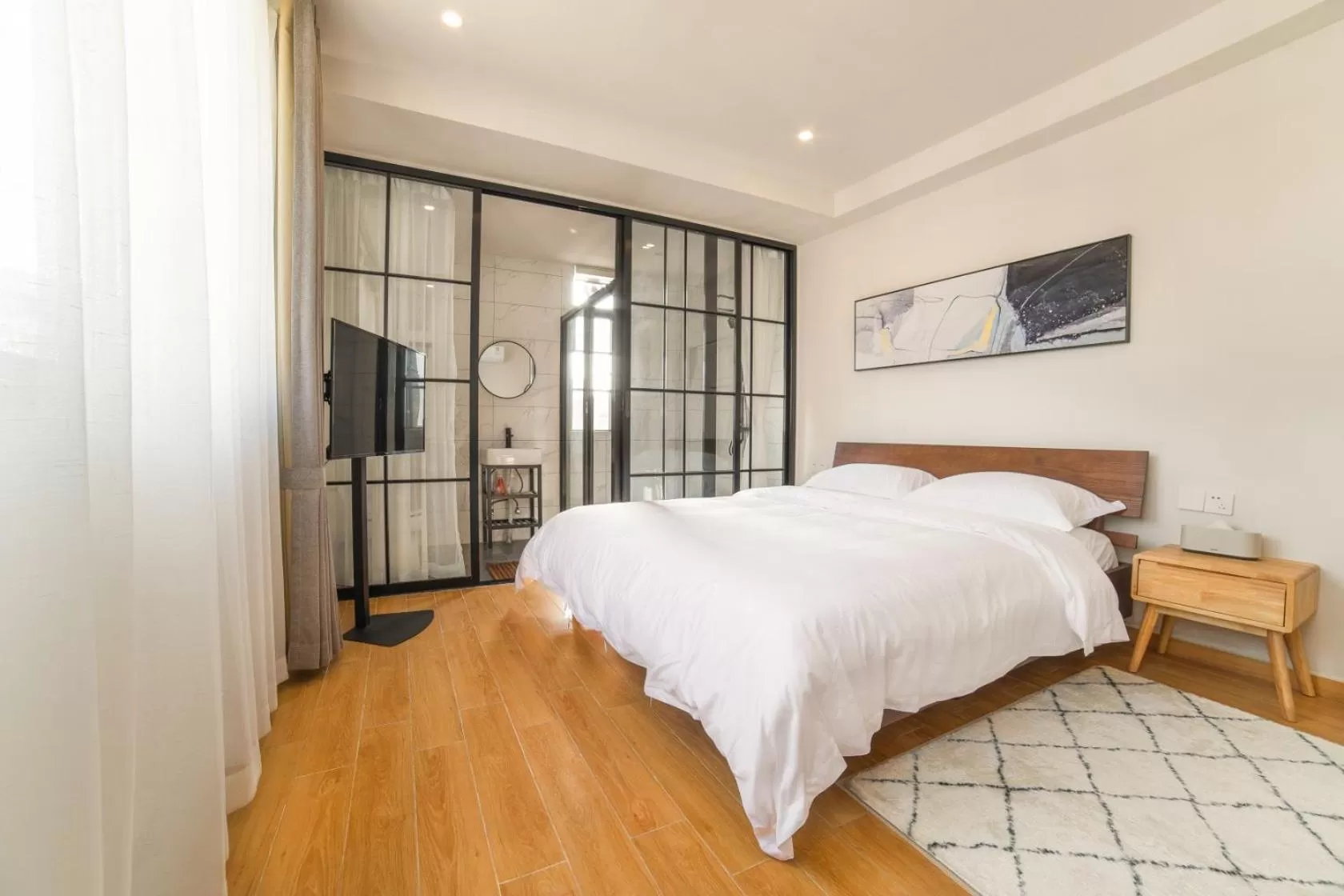 Photo of the whole room, Bed in Wander Hostel