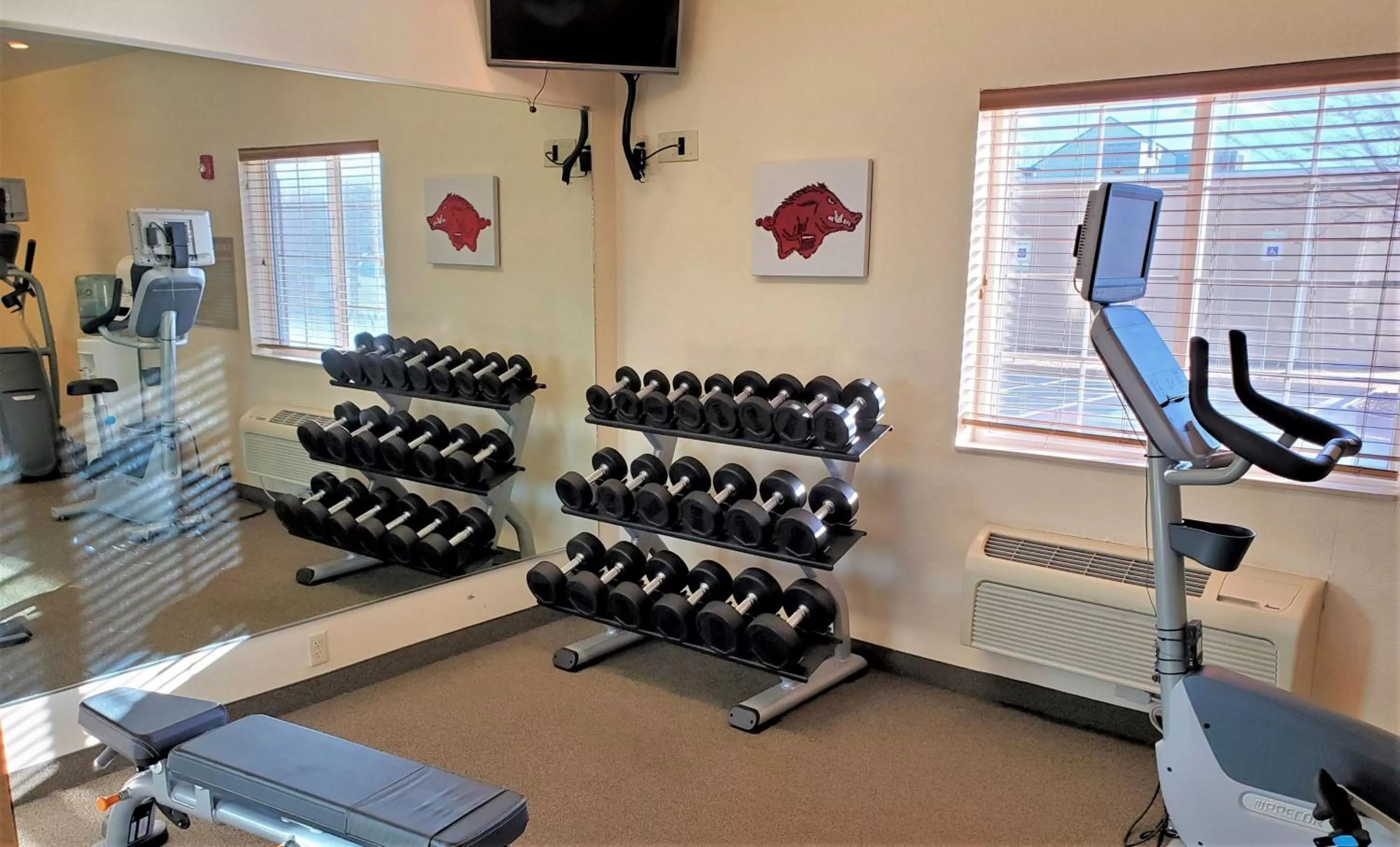 Fitness centre/facilities in Candlewood Suites Fayetteville by IHG