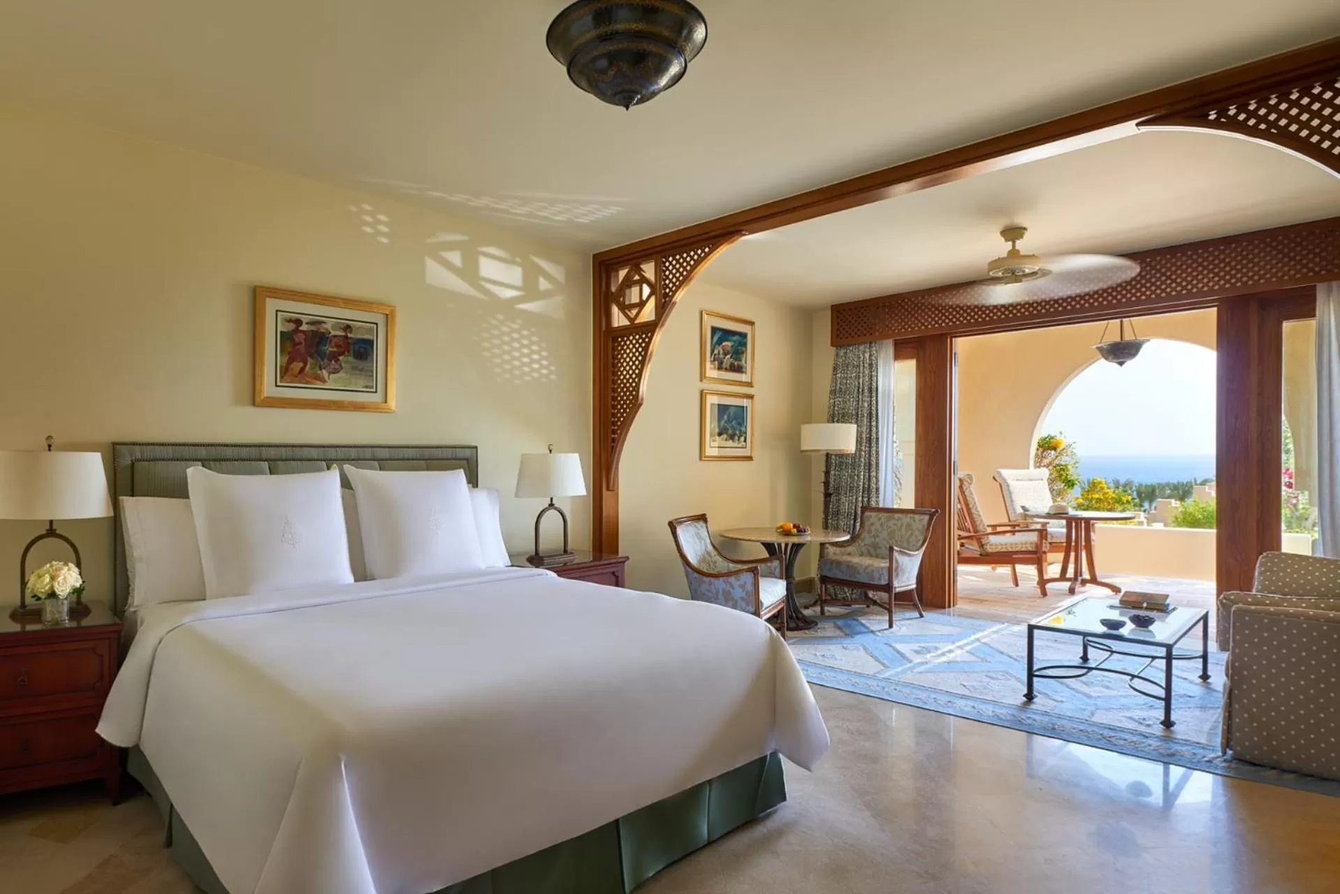 Bedroom, Bed in Four Seasons Resort Sharm El Sheikh