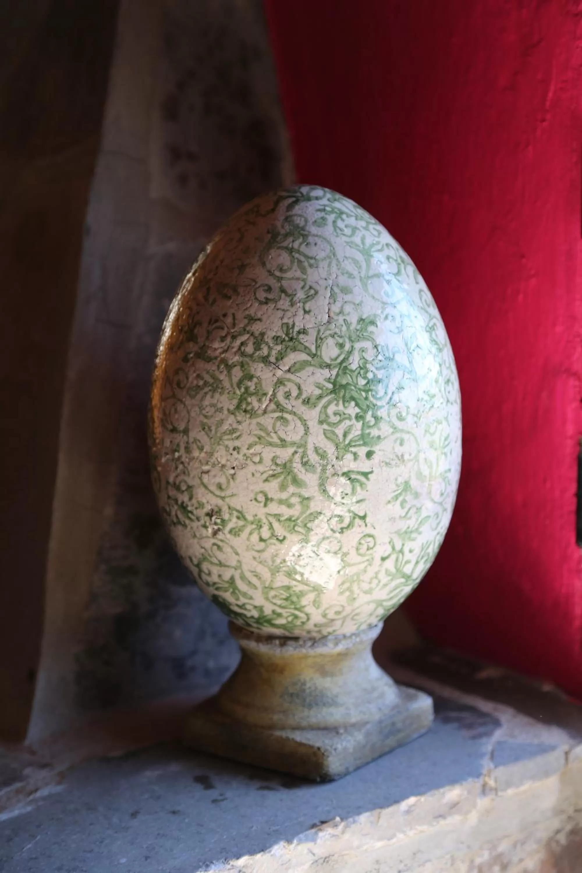 Decorative detail in Hotel Villa Cassis