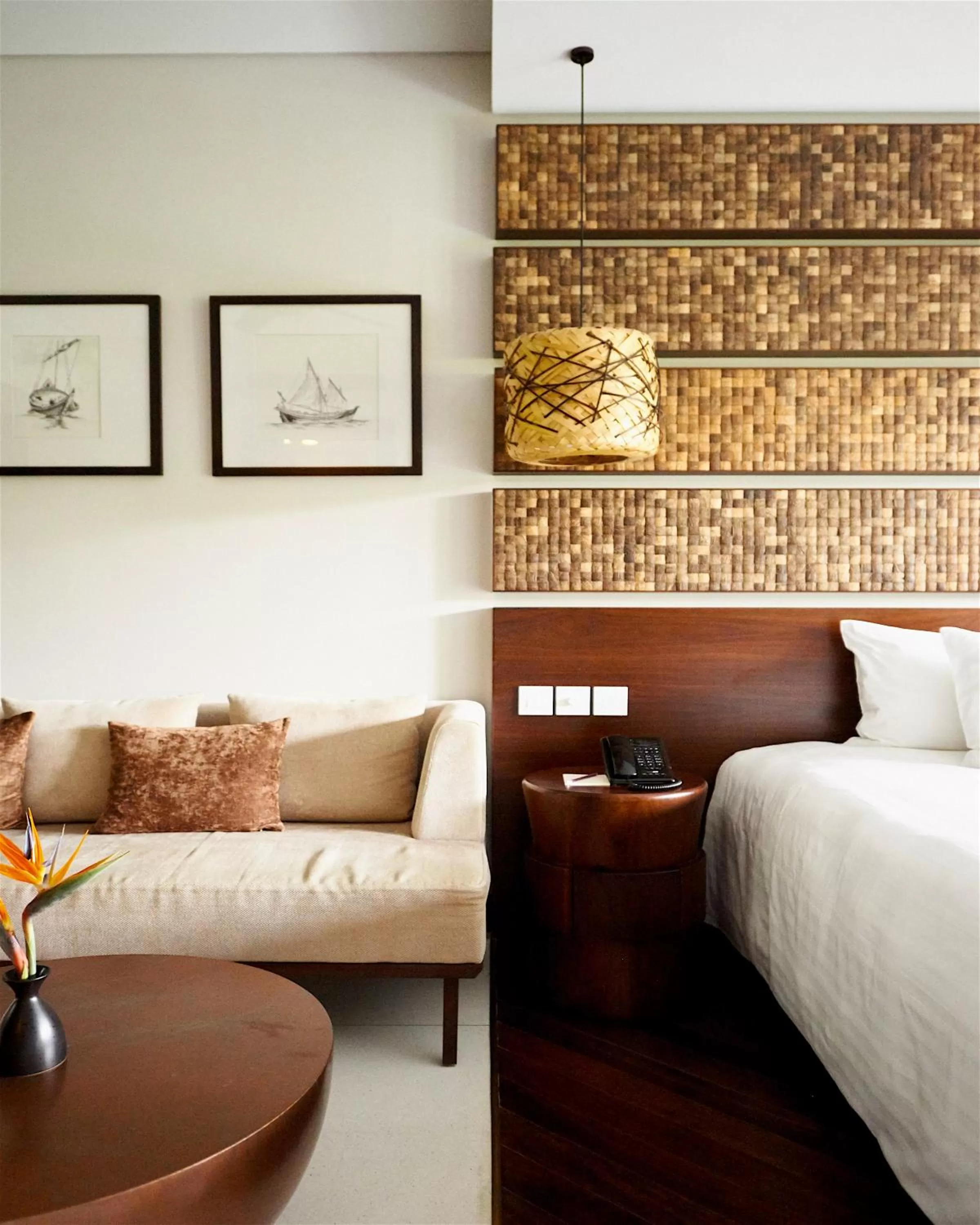 Seating area, Bed in Salinda Resort Phu Quoc - Sparkling Wine Breakfast