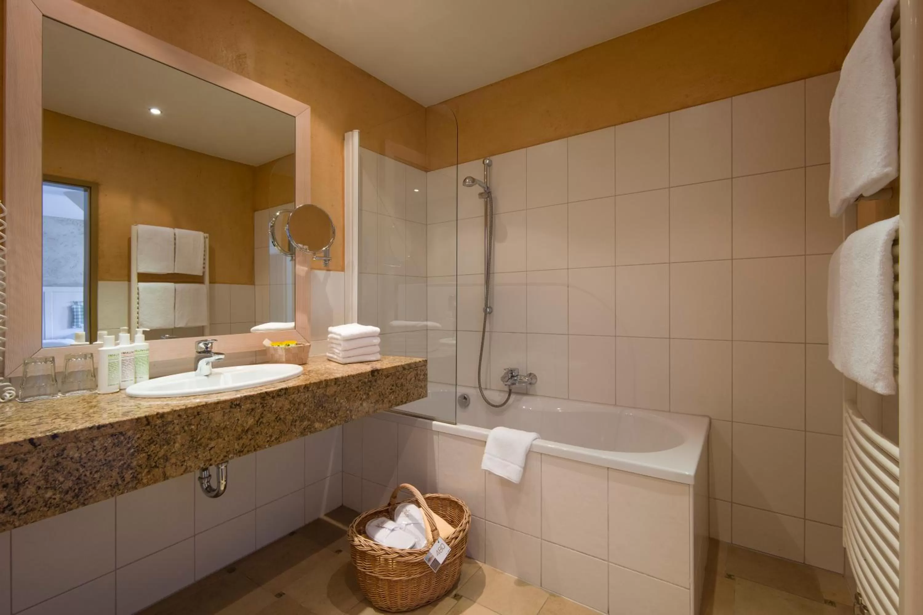 Bathroom in Familienparadies Sporthotel Achensee - FAMILIES ONLY