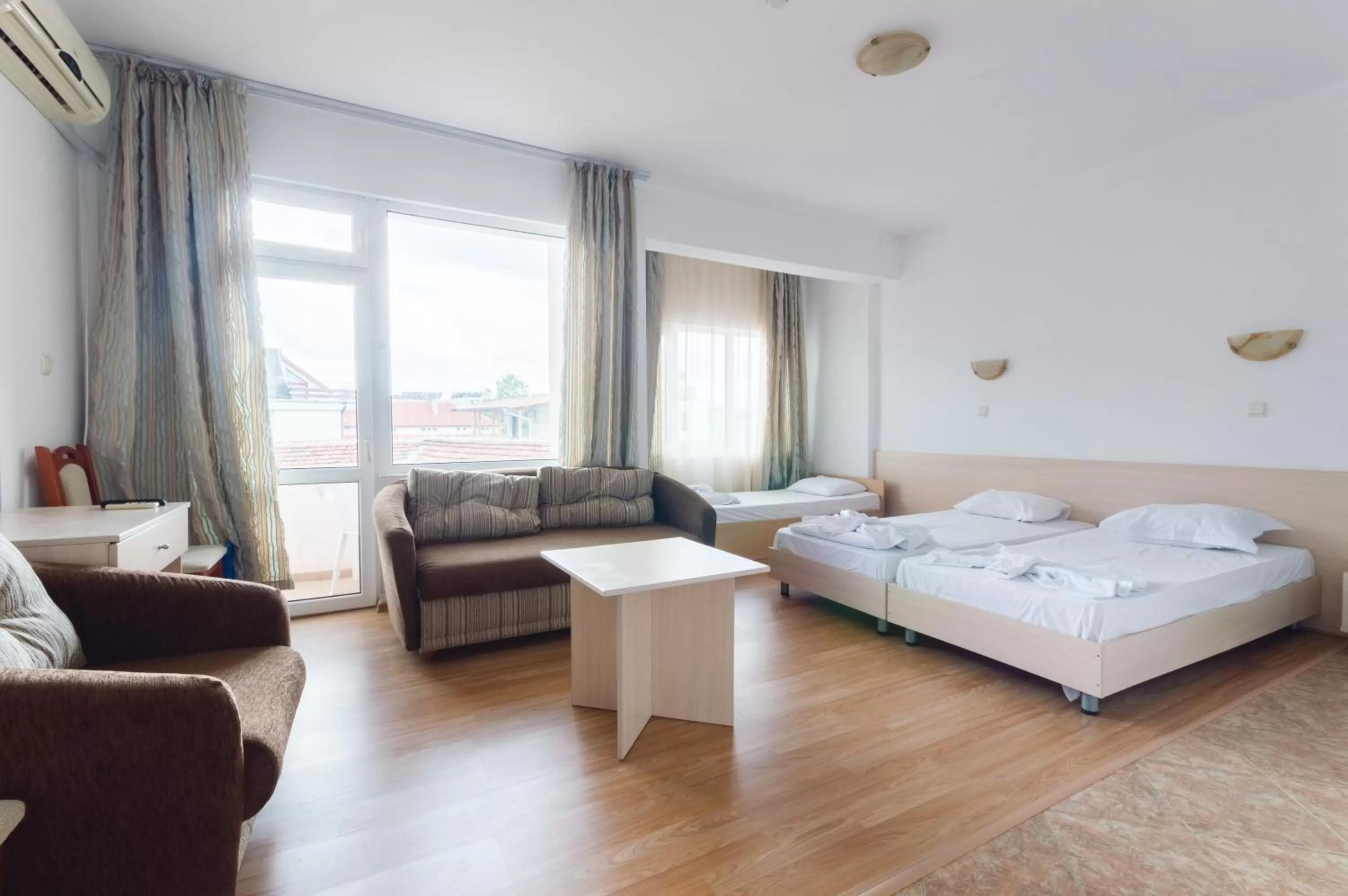 Photo of the whole room, Bed in Plovdiv Hotel