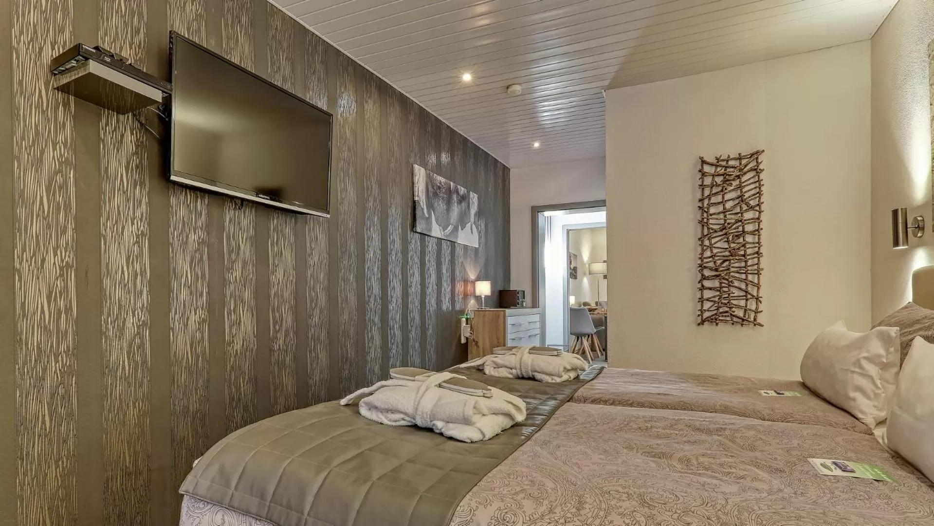 Bedroom in Suit' & Frühstück Zum Latschen - Adults Only