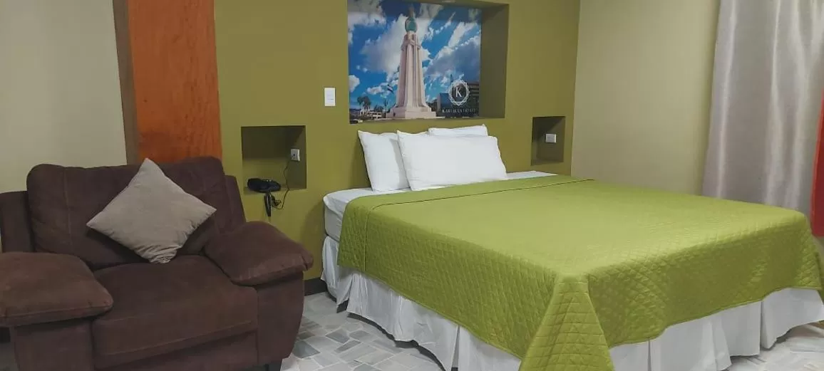 Bed in Kartagus Hotel