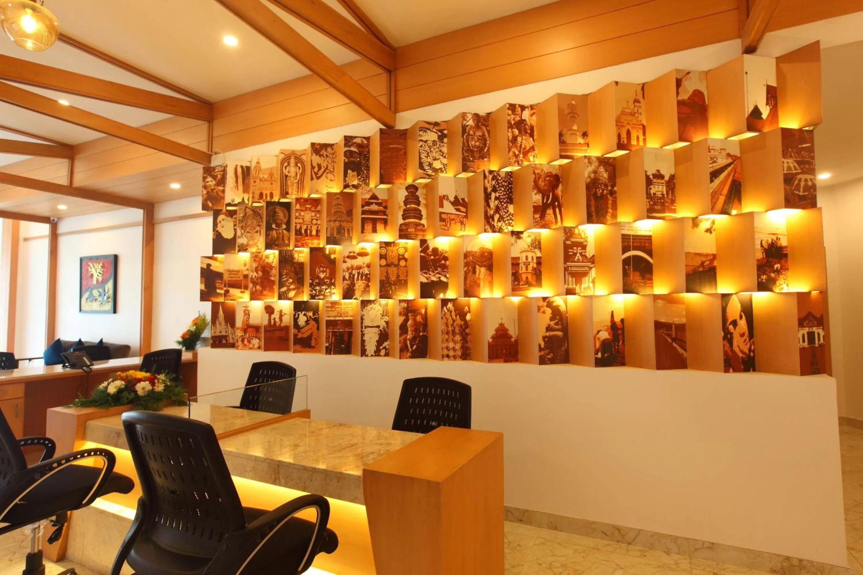 Lobby or reception in Victory Inn Park Residency