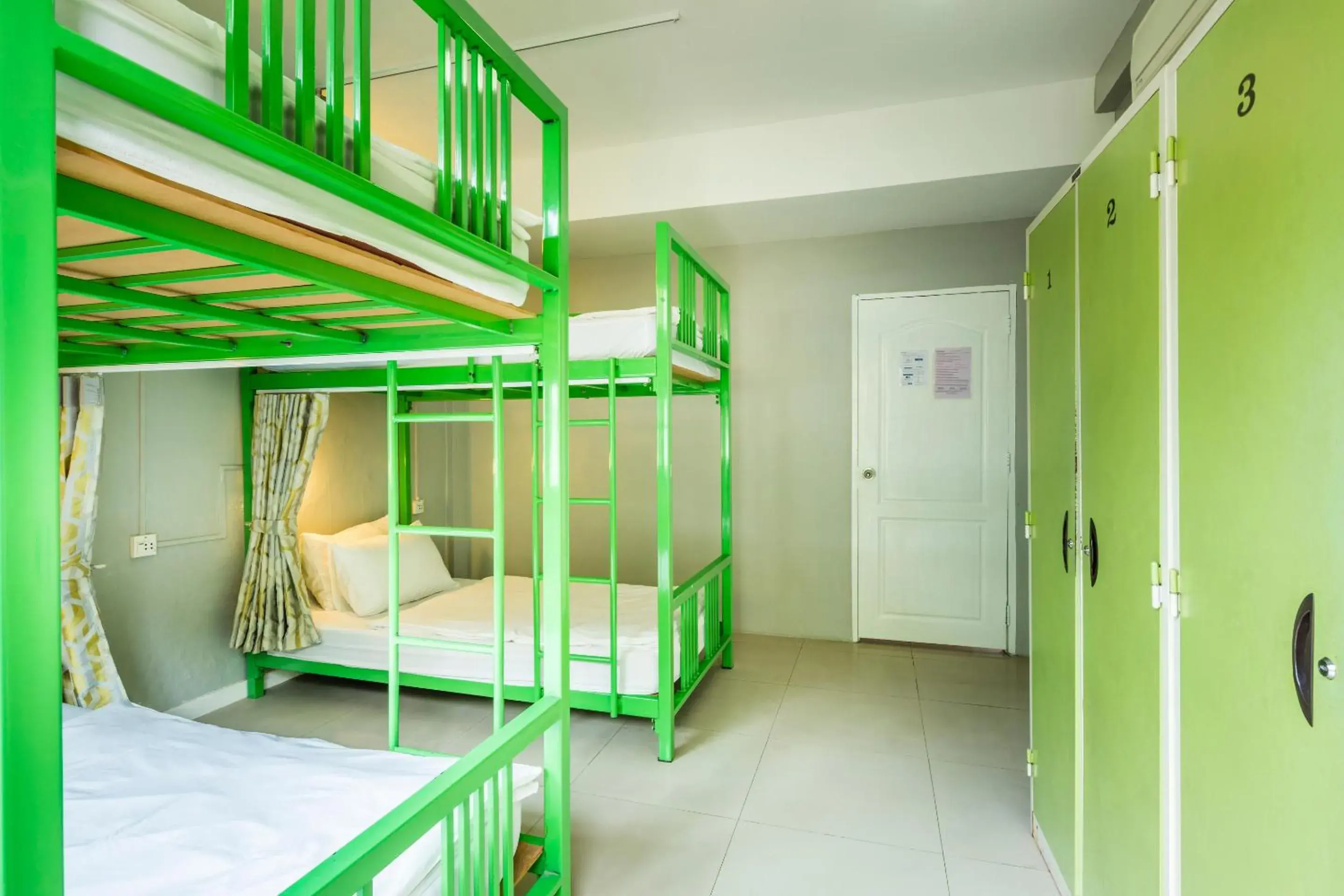 Bed in 4-Bed Mixed Dormitory Room in At Hua Lamphong Hotel Bed in 4-Bed Mixed Dormitory Room in At Hua Lamphong Hotel