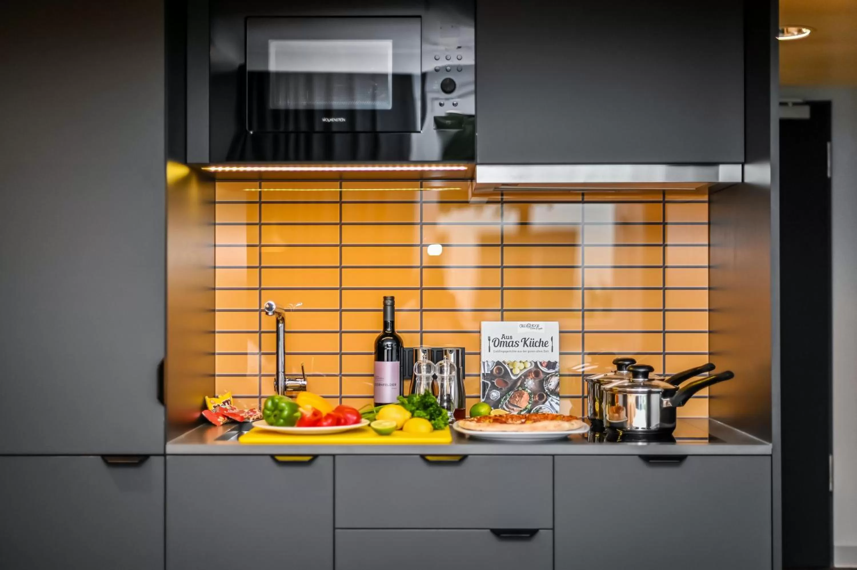 Kitchen or kitchenette in Staycity Aparthotels Heidelberg