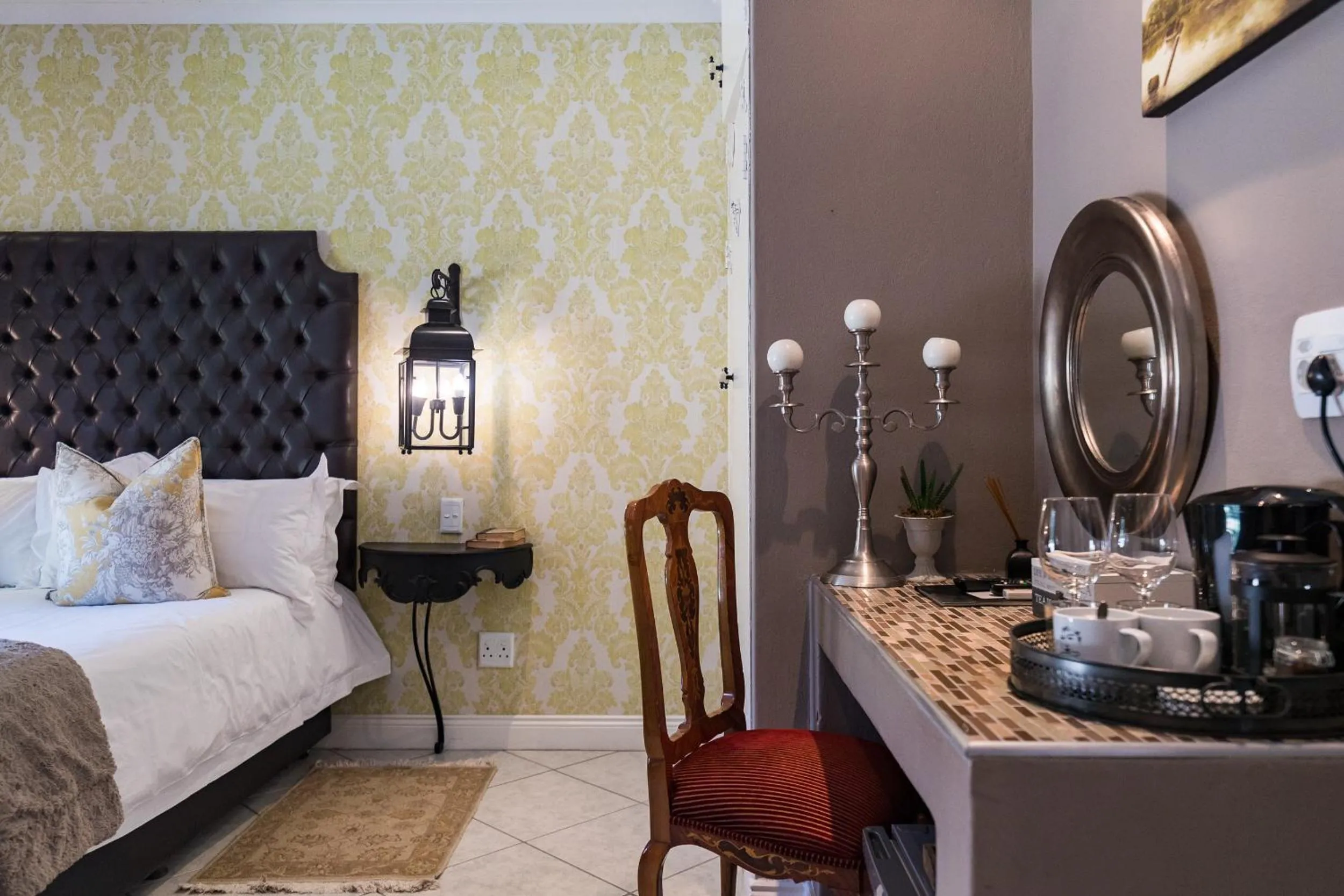 Bed in Duke & Duchess Boutique Hotel