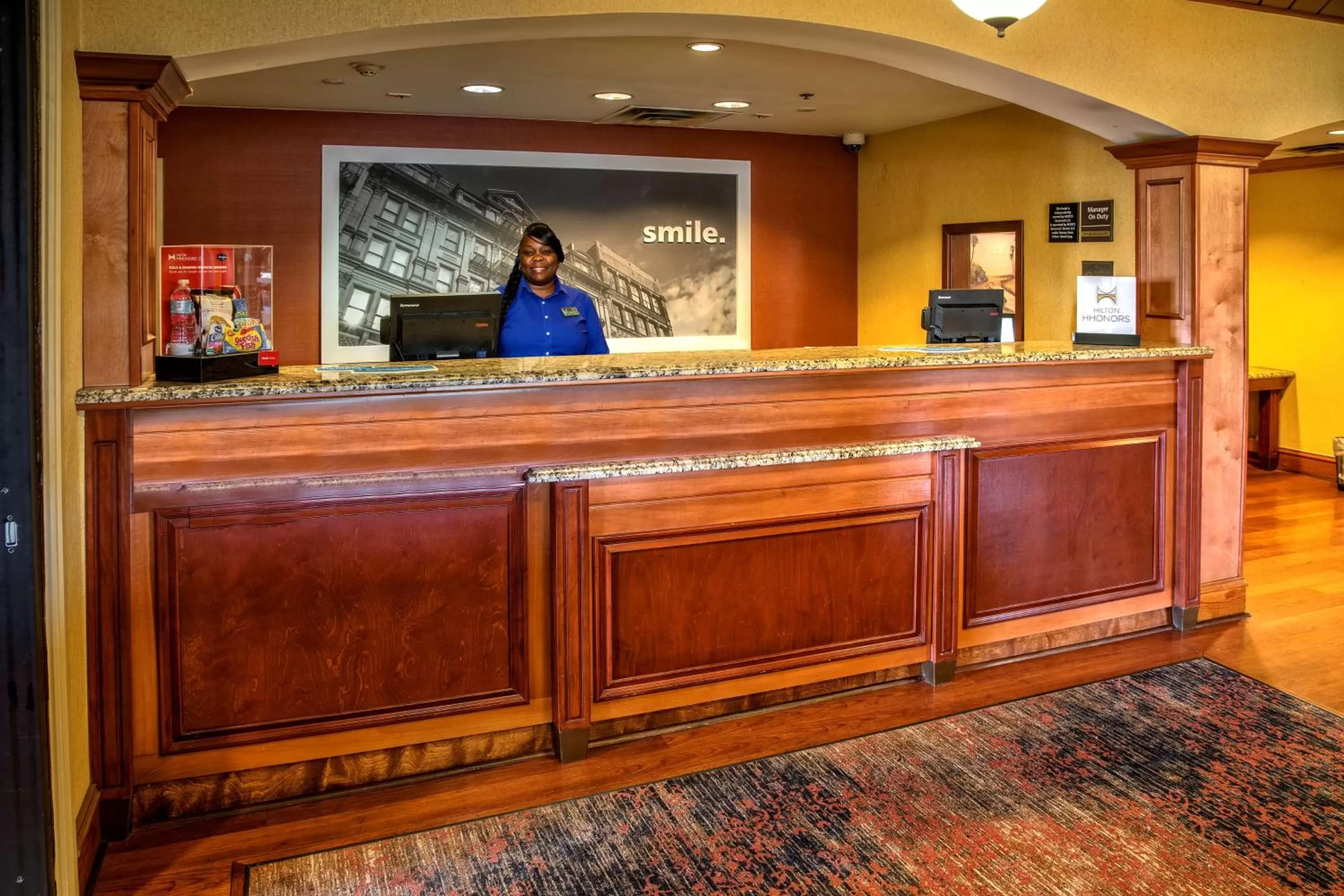 Lobby or reception in Hampton Inn Savannah-I-95-North