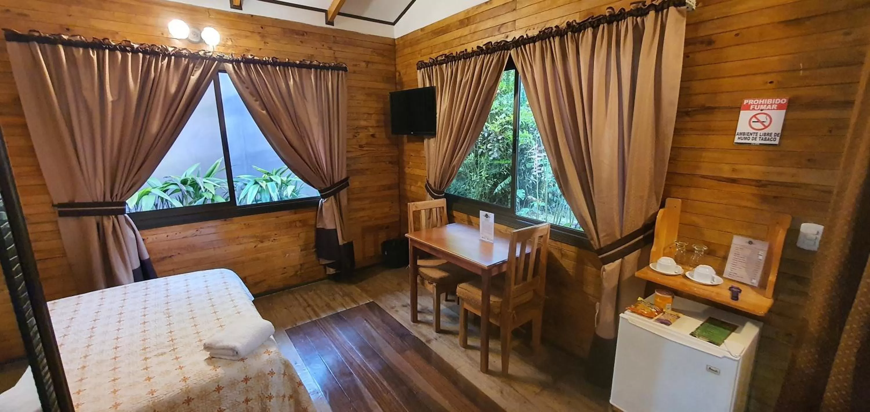 Seating Area in Cabañas Green House