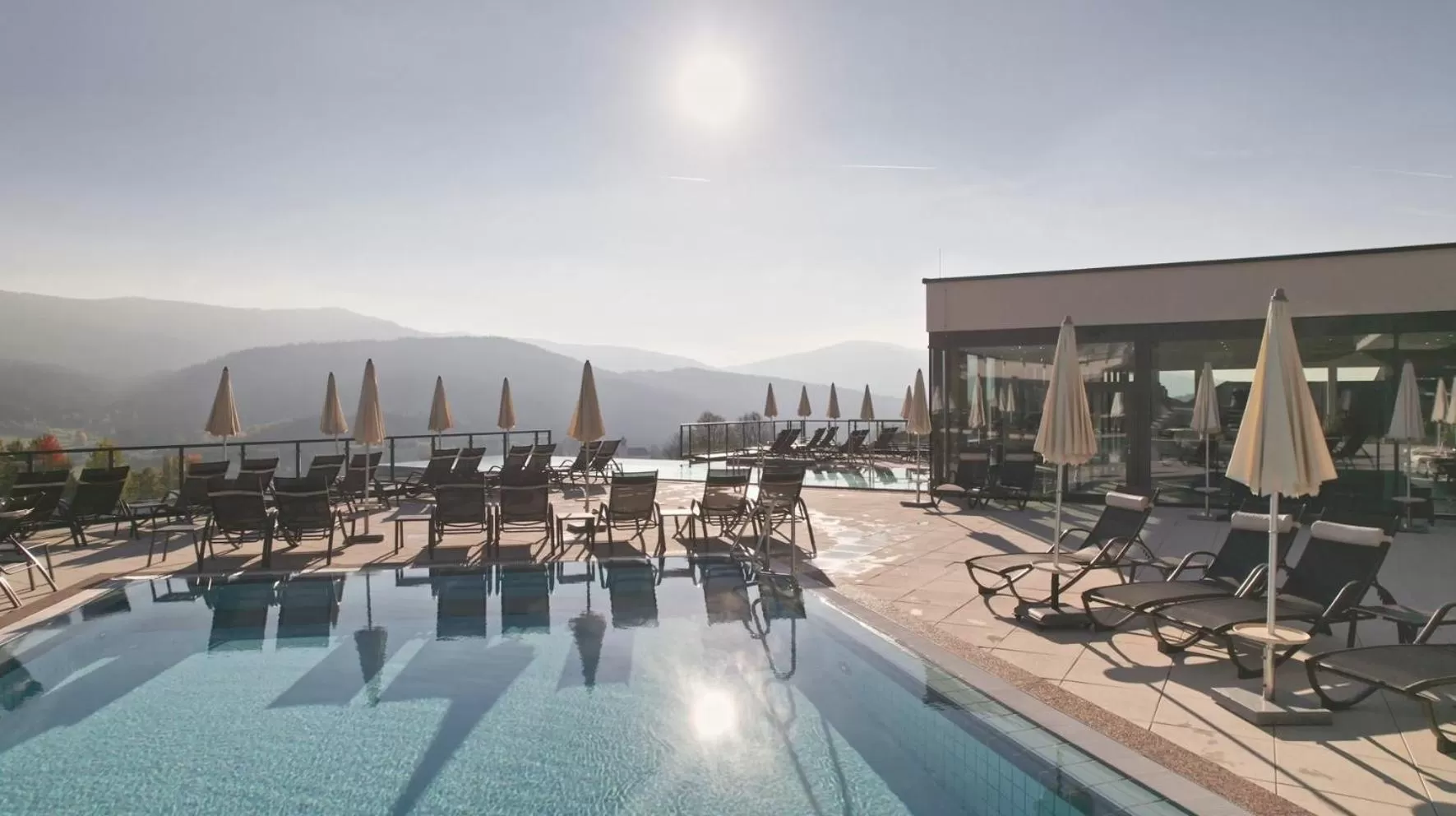 Swimming pool in Sonnenhof Resort Bayerischer Wald