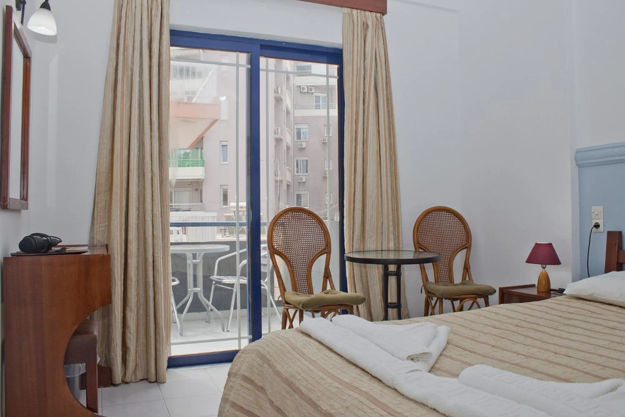 Photo of the whole room, Bed in Danaos Hotel