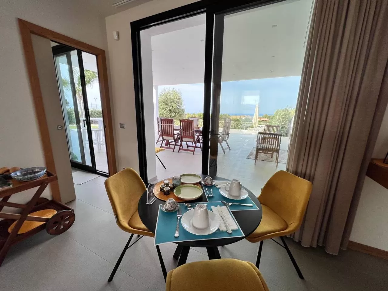 Dining Area in La Valle Dei Tempi