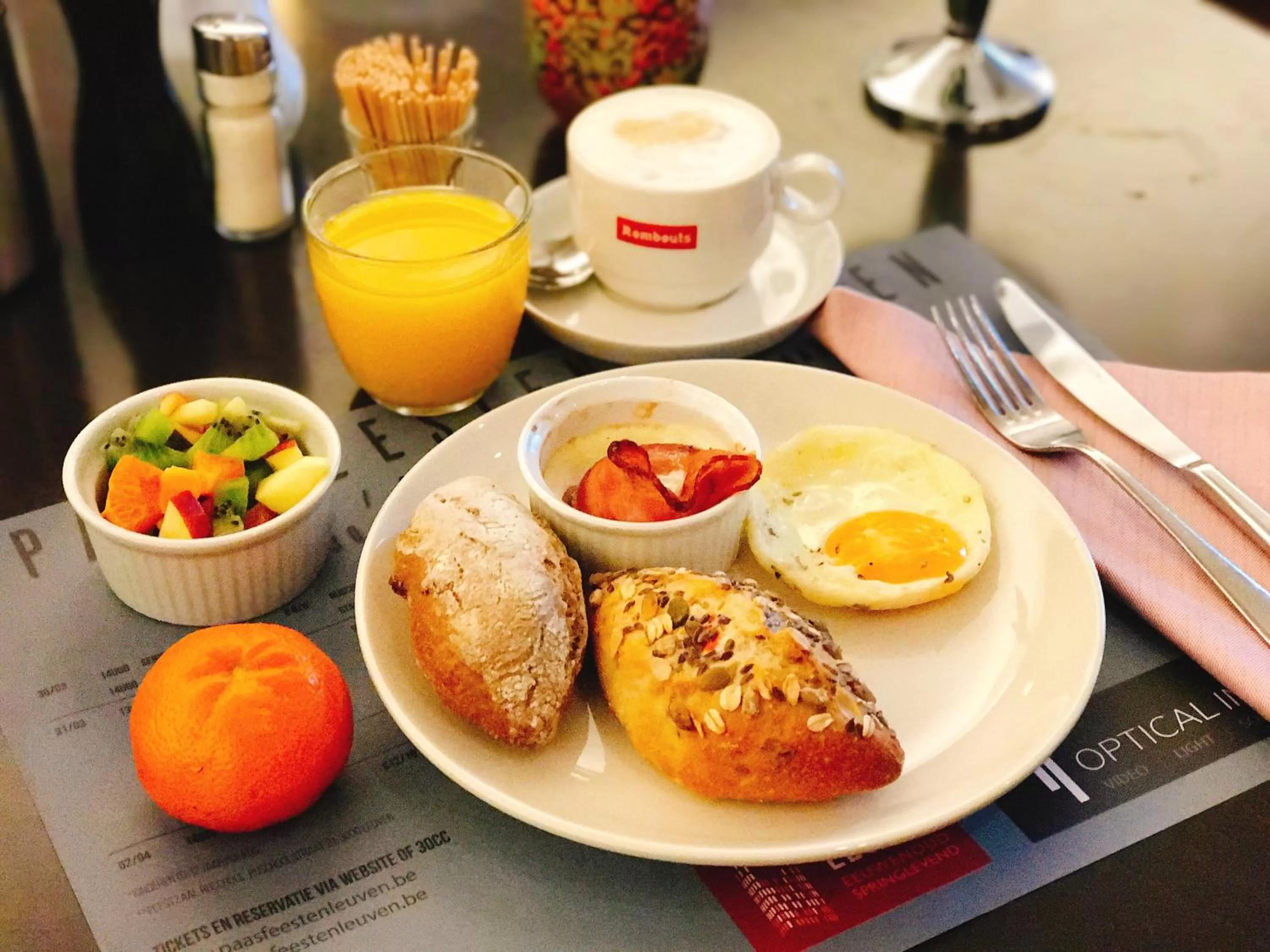 Food in Hotel Mille Colonnes