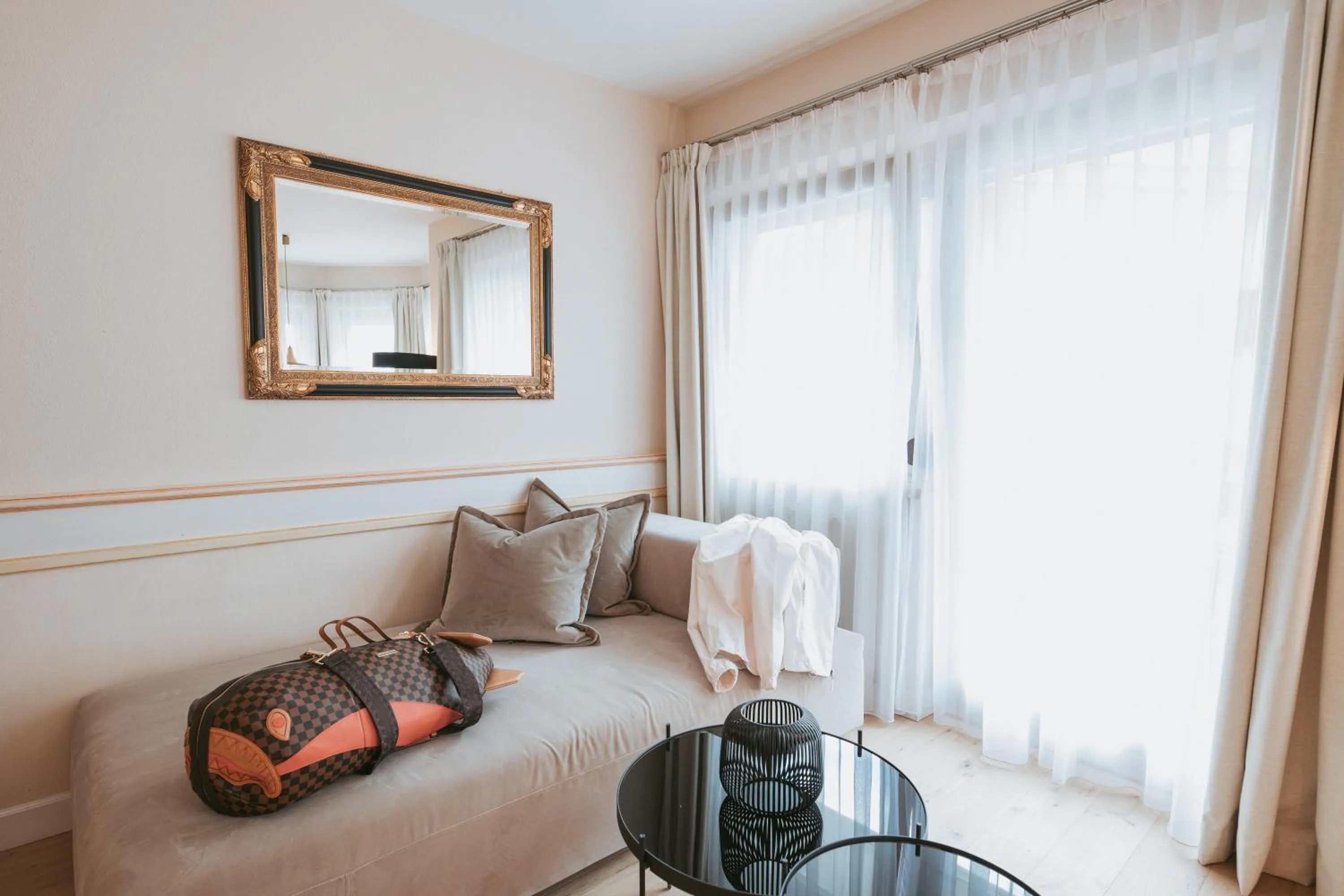 Living room in MANNI das Hotel