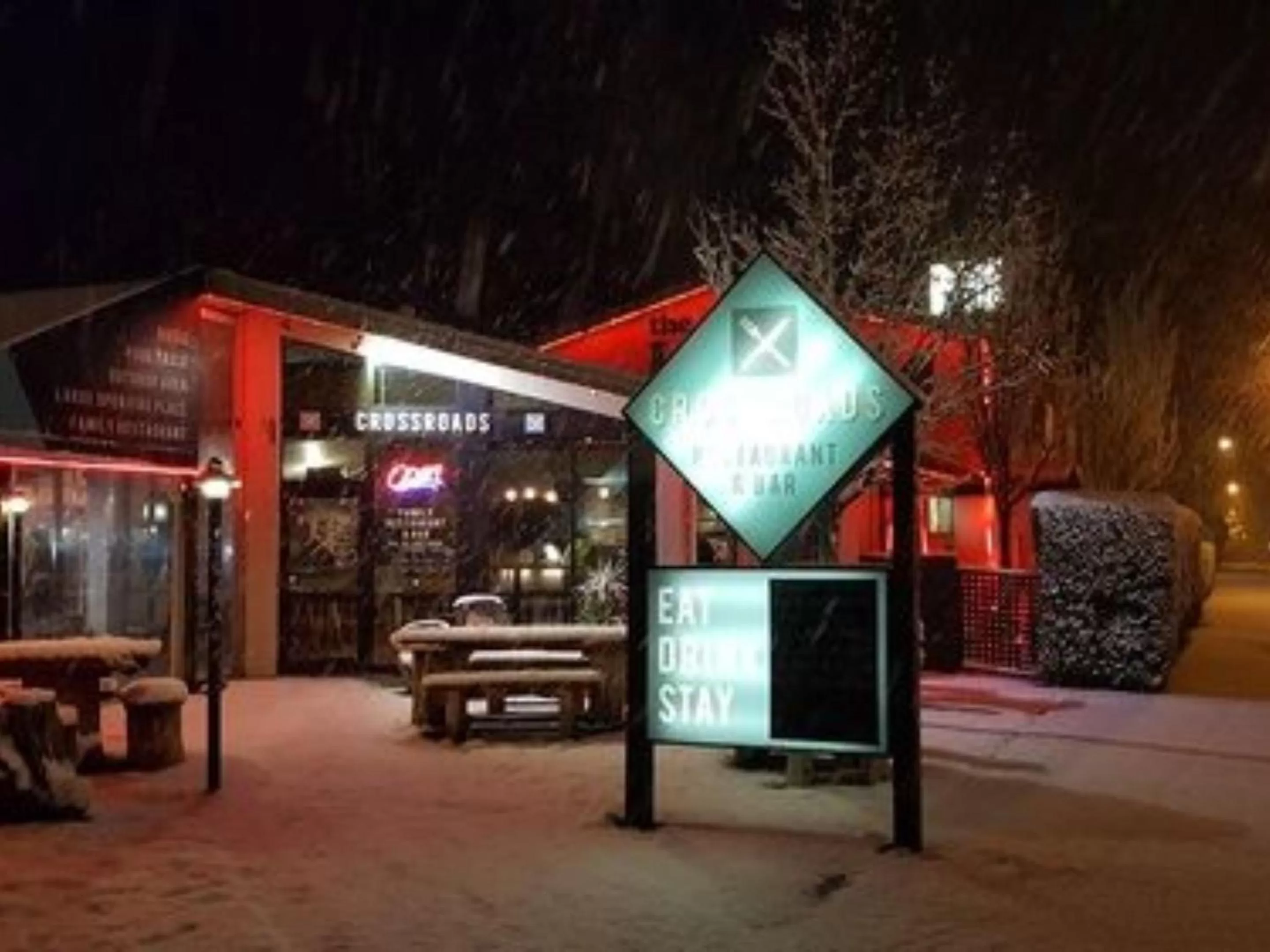 Facade/entrance in The Lodge