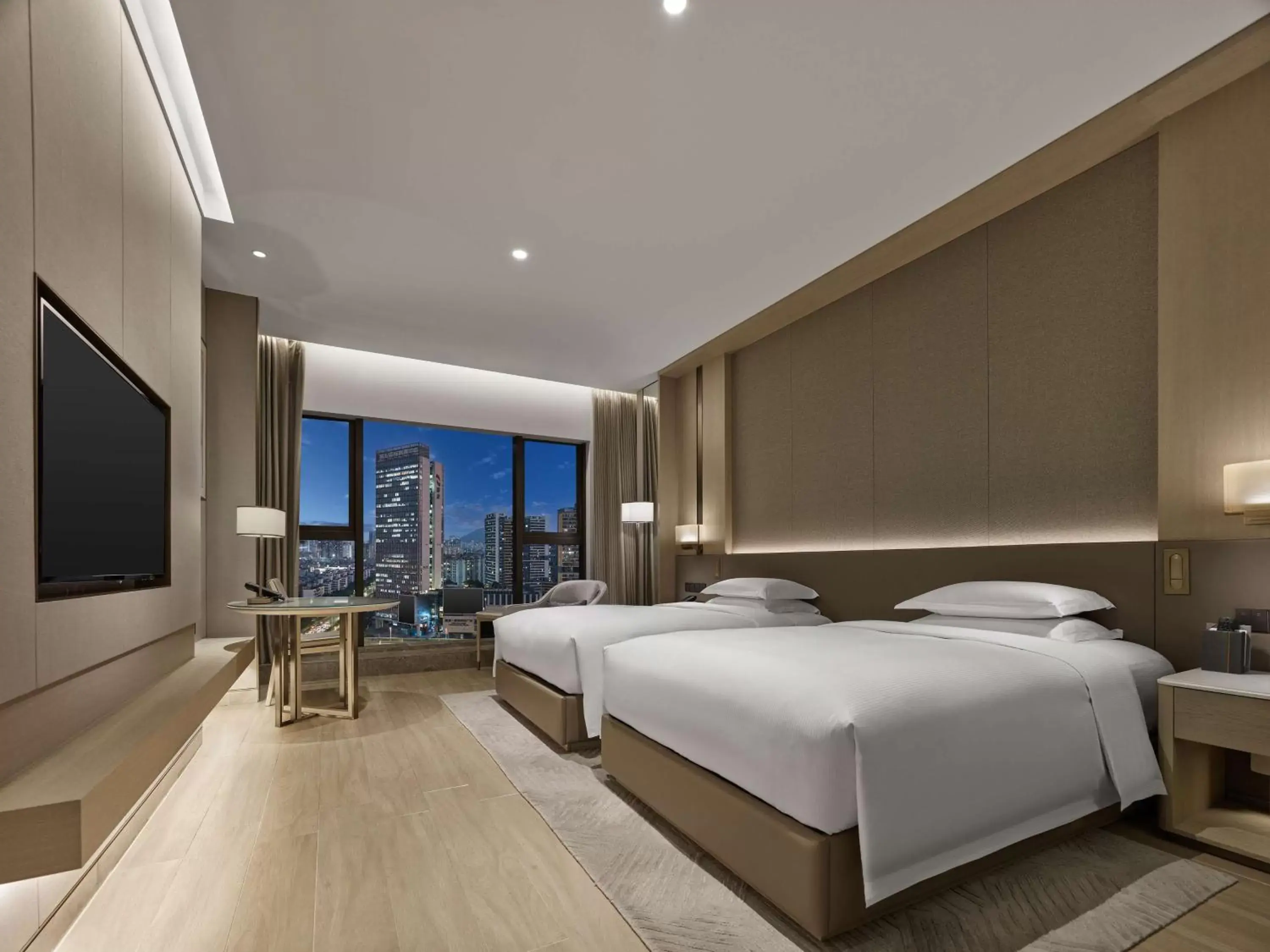 TWIN STUDIO CITY VIEW in DoubleTree By Hilton Shenzhen Nanshan Hotel & Residences TWIN STUDIO CITY VIEW in DoubleTree By Hilton Shenzhen Nanshan Hotel & Residences