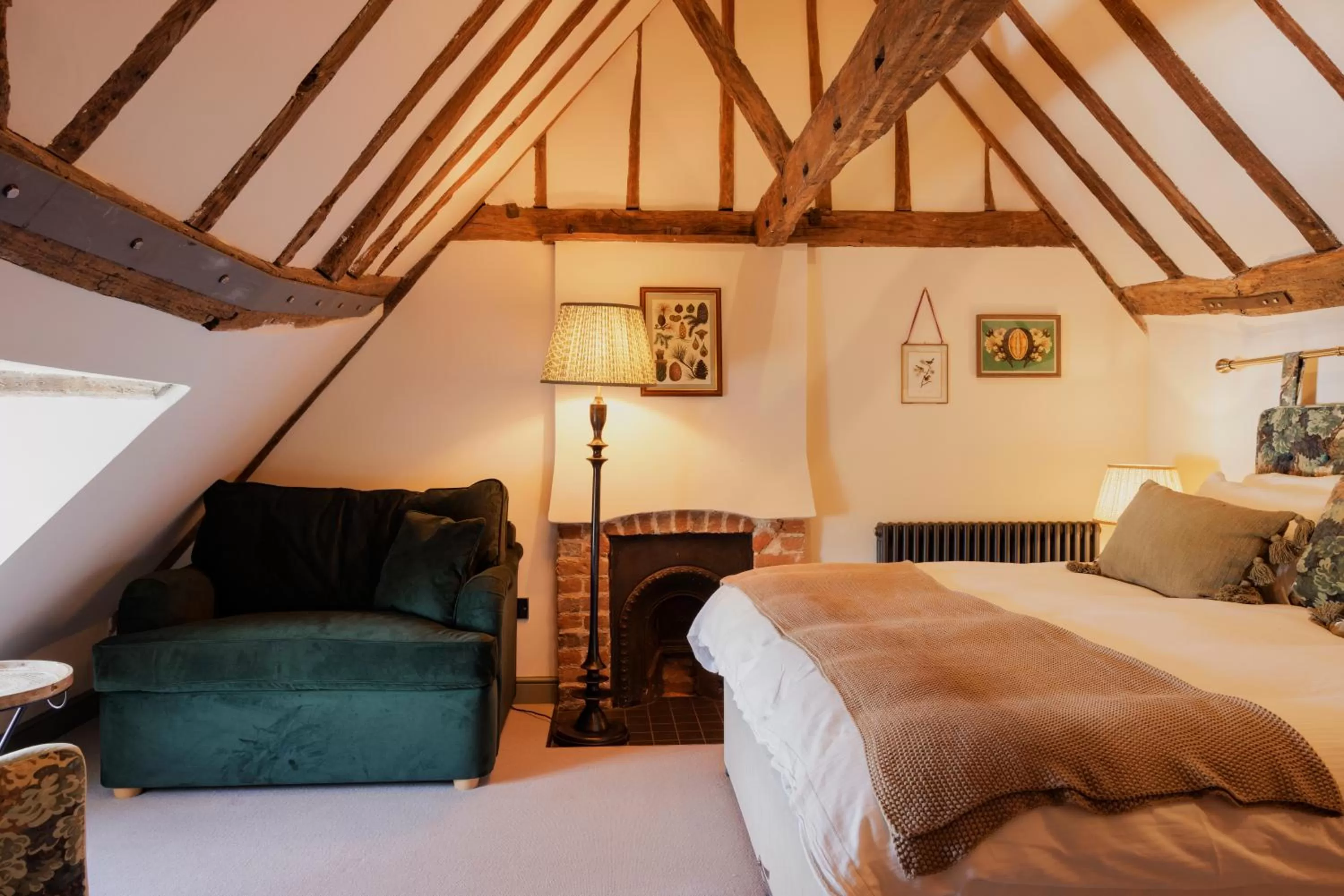 Bed in The George & Dragon