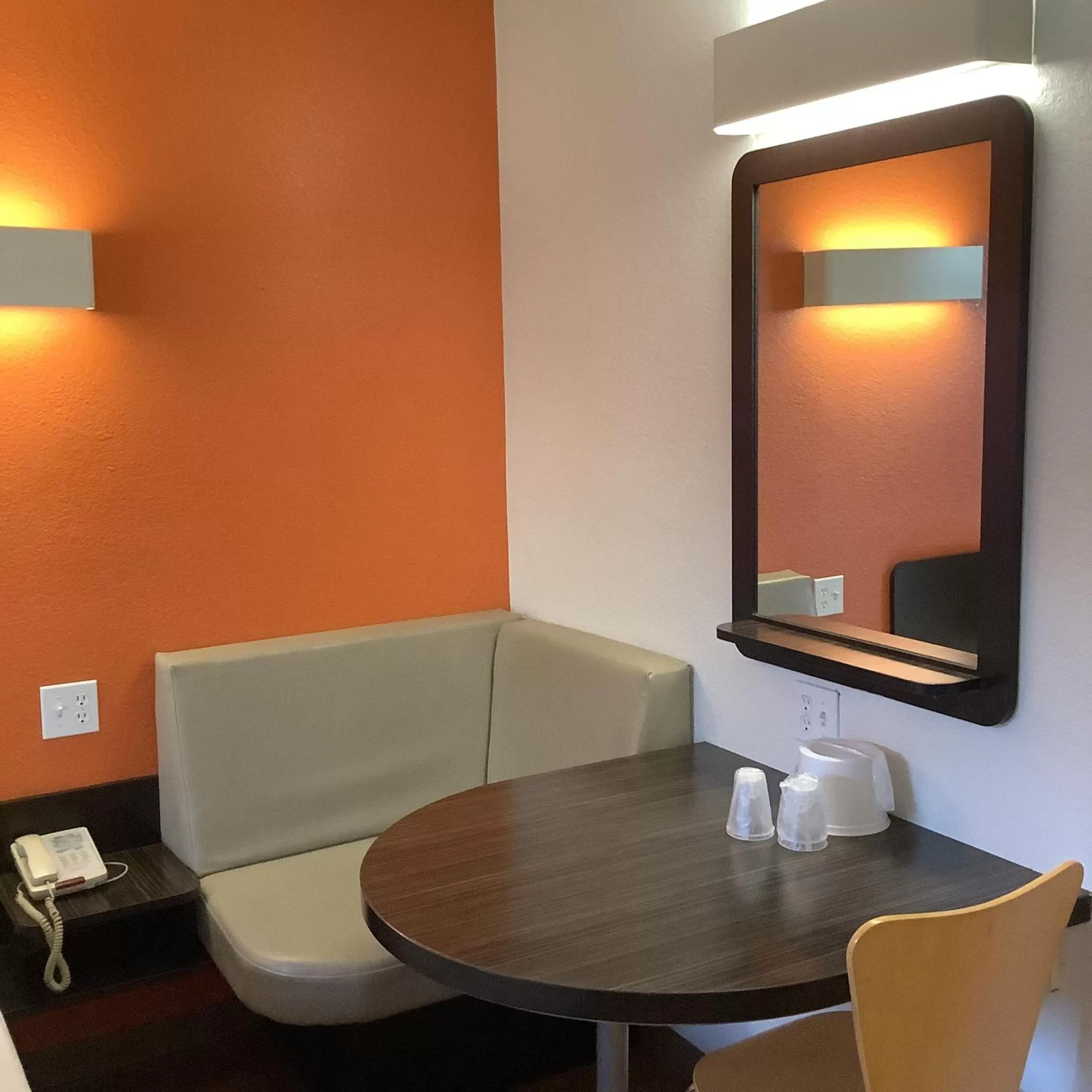 Seating area in Carlsbad Village Inn