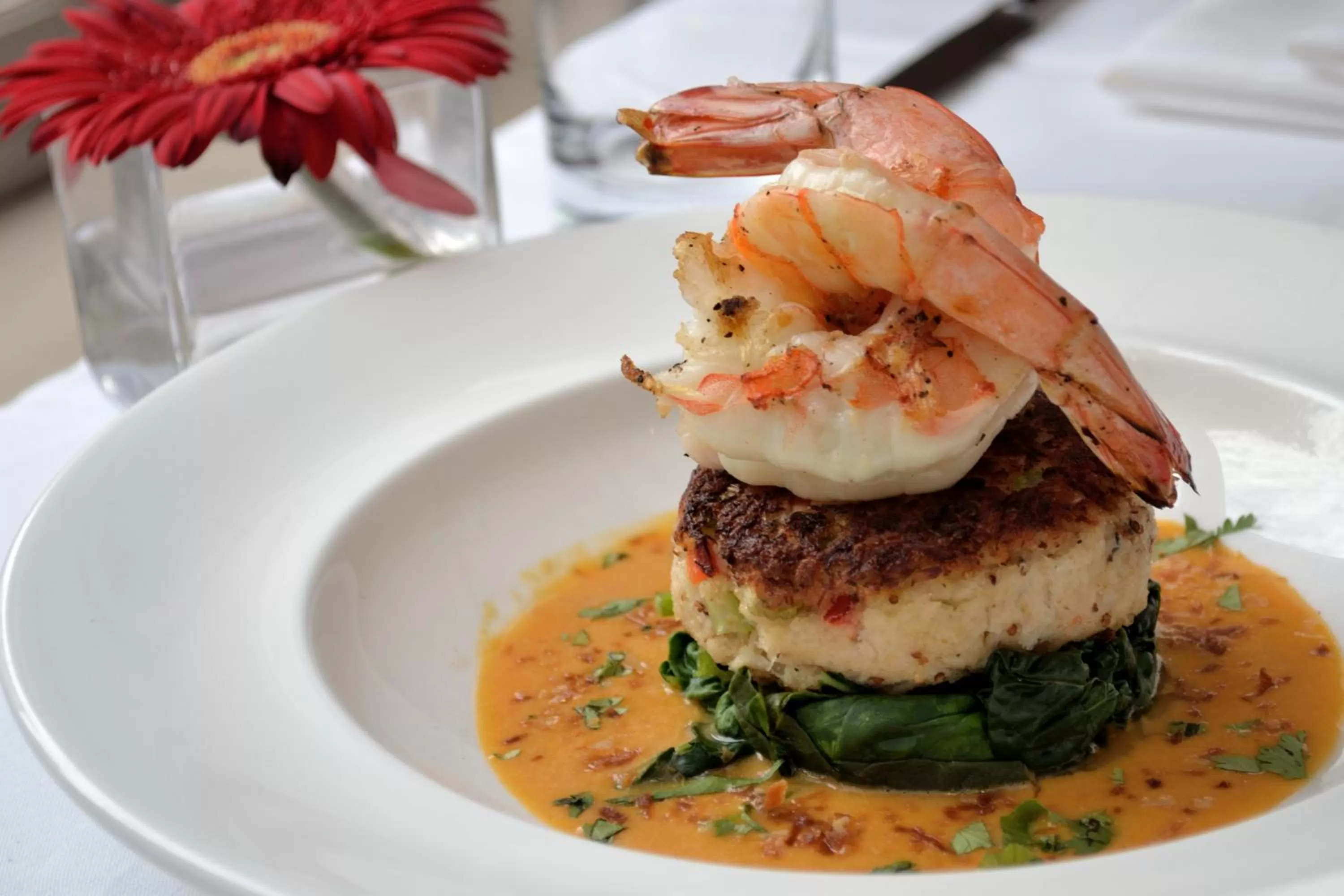 Food close-up in The Centennial Hotel