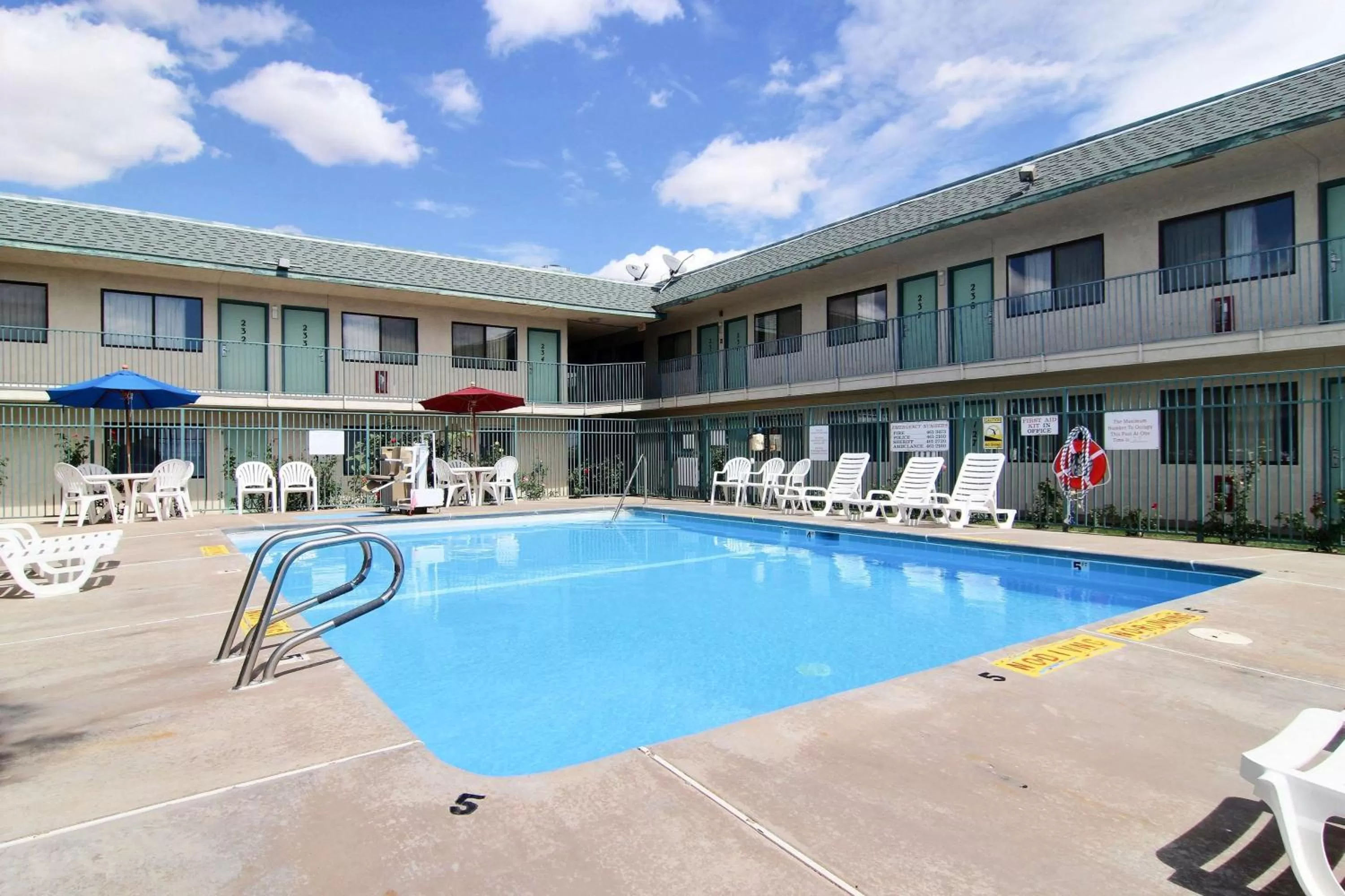 On site in Motel 6-Tucumcari, NM