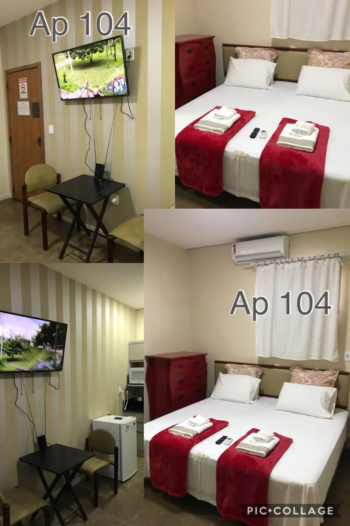 Bed in ZANI APART HOTEL 520i