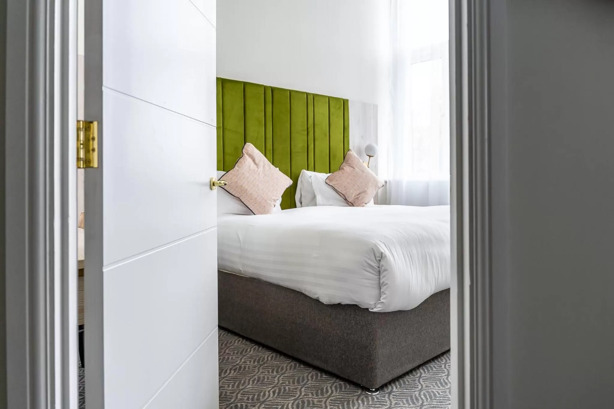 Bedroom, Bed in Trafford Hall Hotel Manchester, Trademark Collection by Wyndham