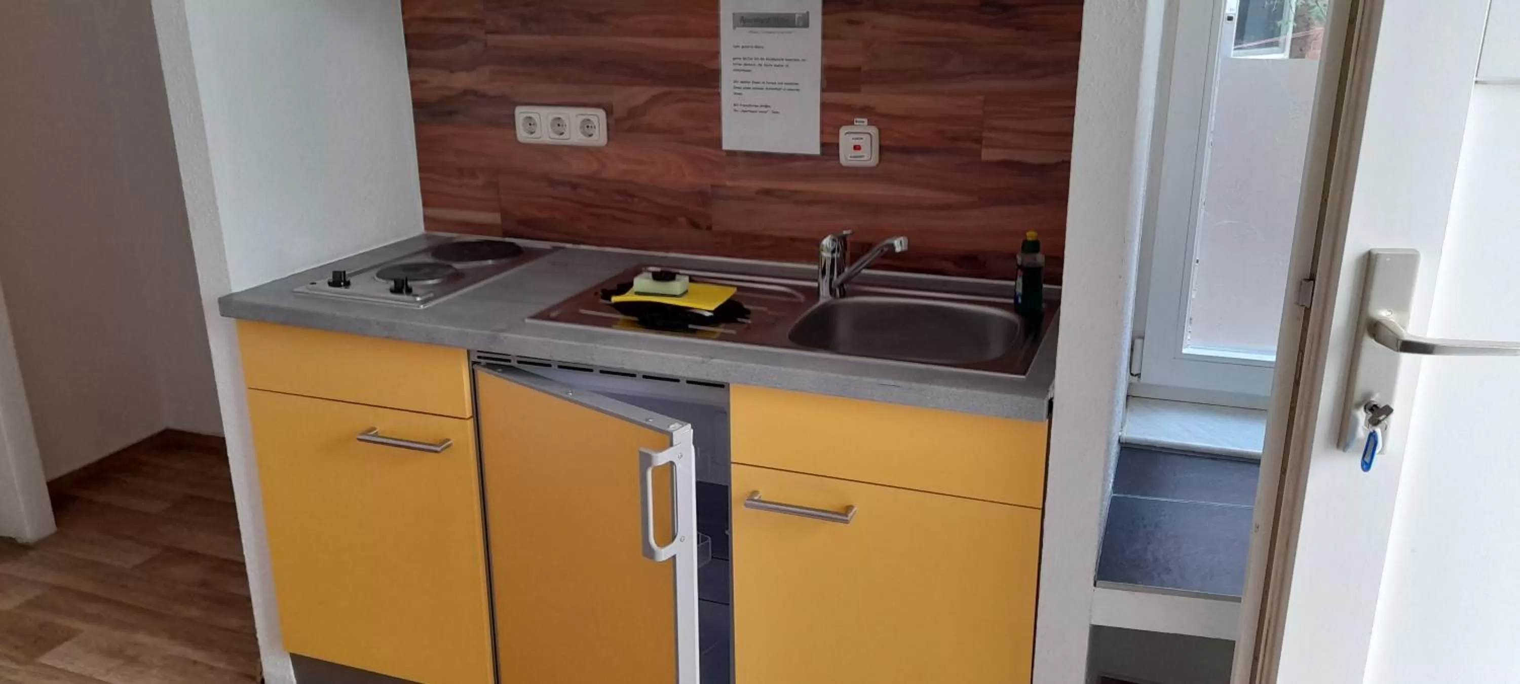 Kitchen/Kitchenette in Apartment-Hotel Schillerplatz