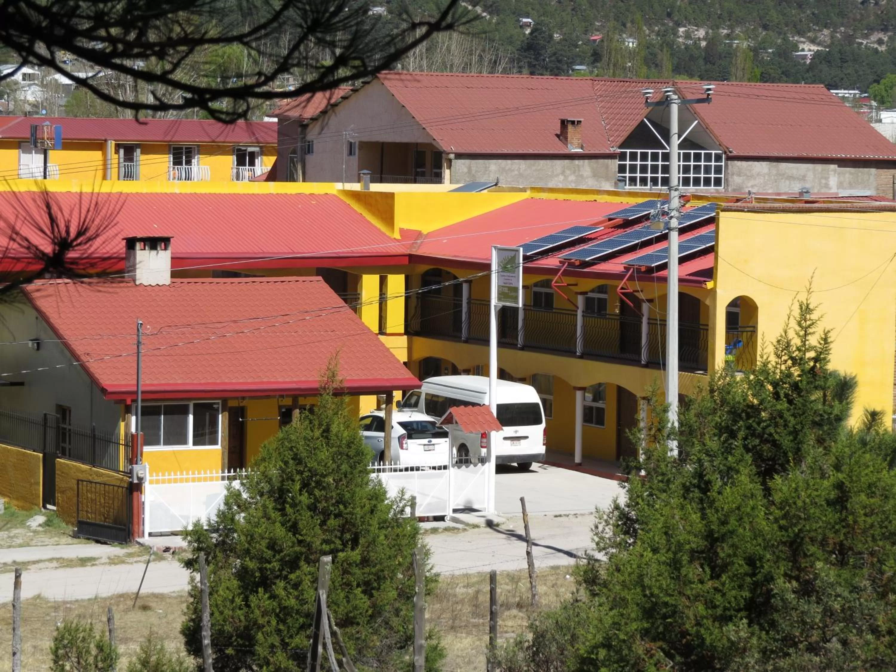 Facade/entrance in Hotel Ecológico Temazcal