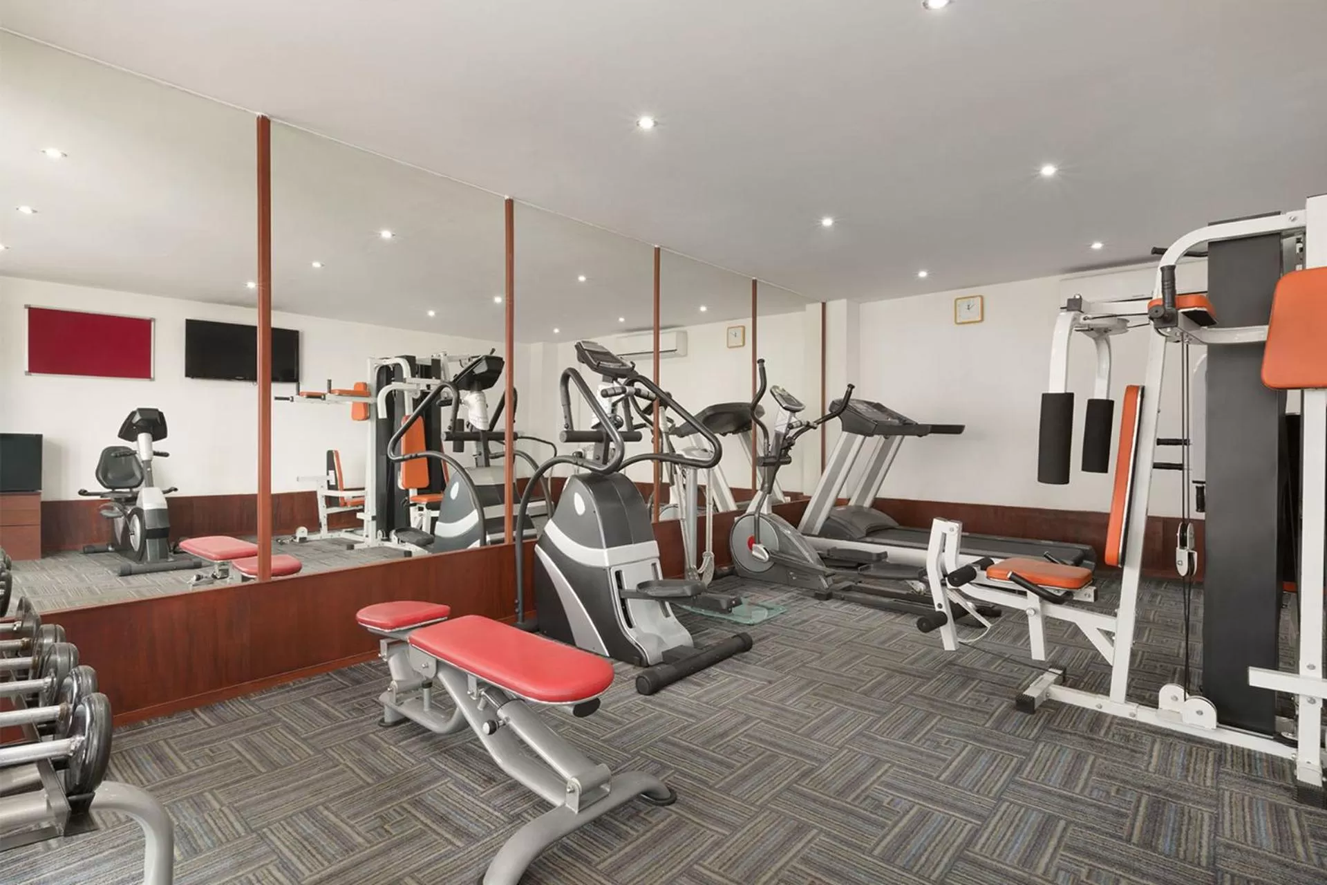 Fitness centre/facilities in Ramada By Wyndham Amritsar