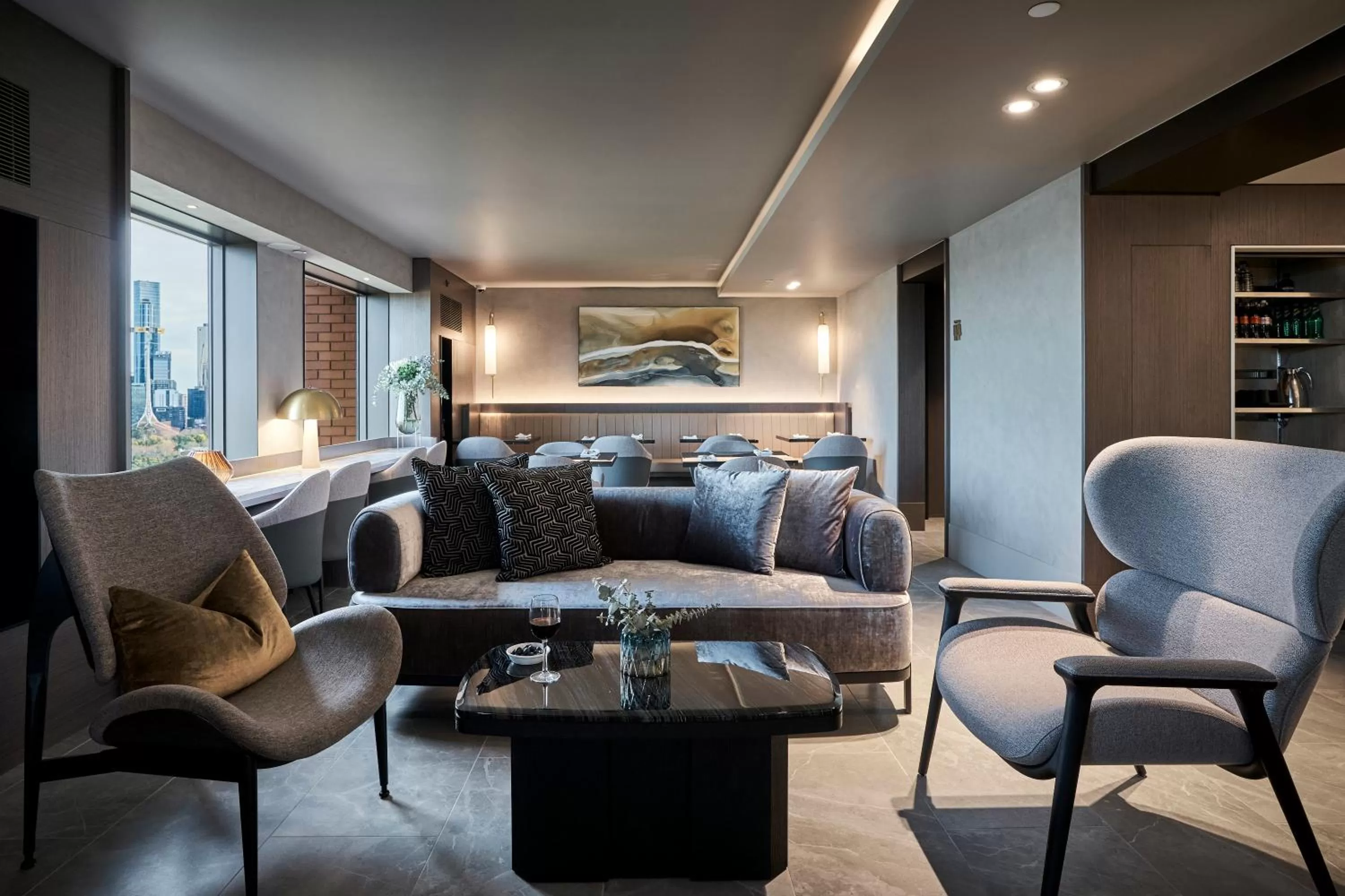 Lounge or bar in Pullman Melbourne On the Park