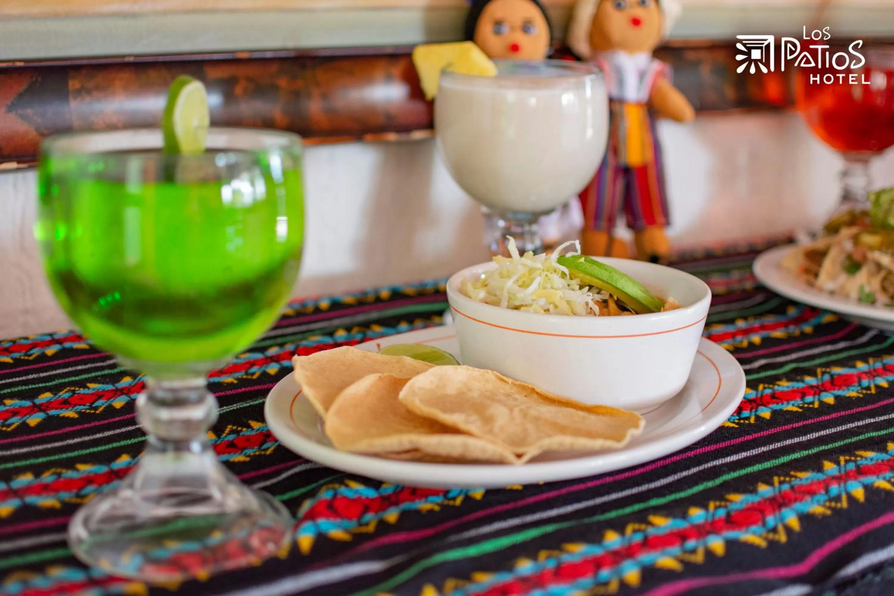 Food and drinks in Hotel Los Patios