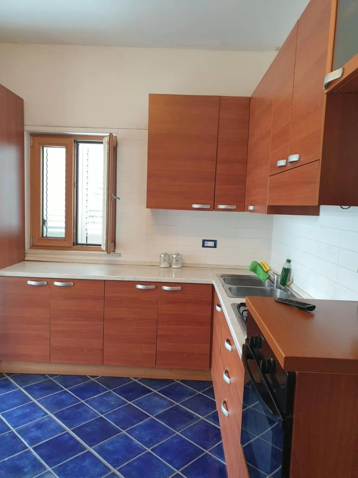 Kitchen or kitchenette in Hotel Mareluna Ischia