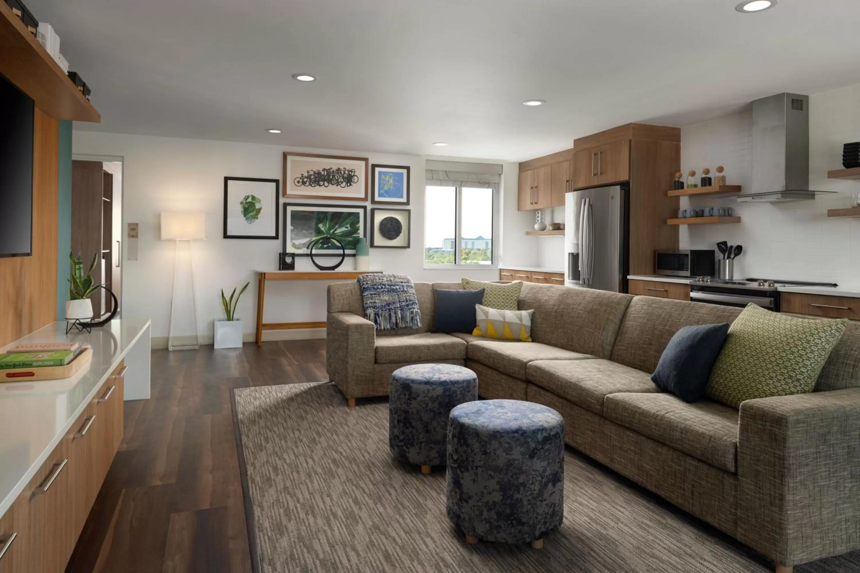 Living room in Element by Westin Orlando International Drive