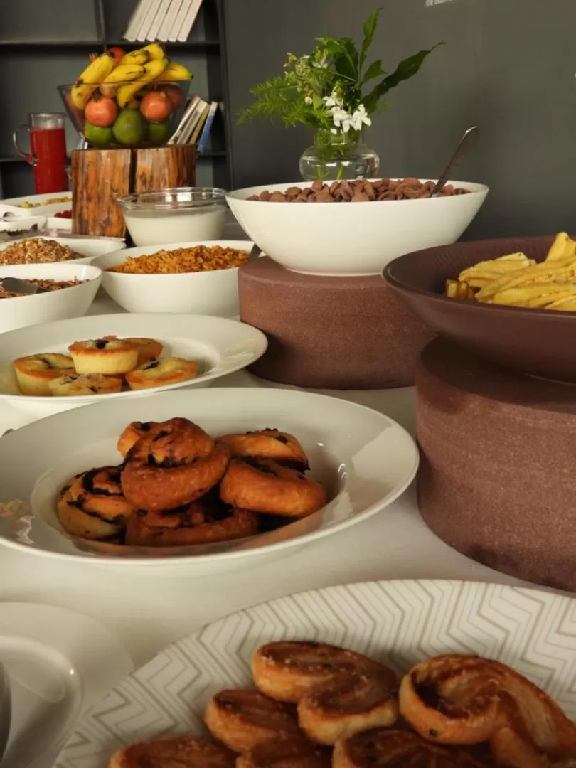 Food and drinks in The Stepwell Hotel