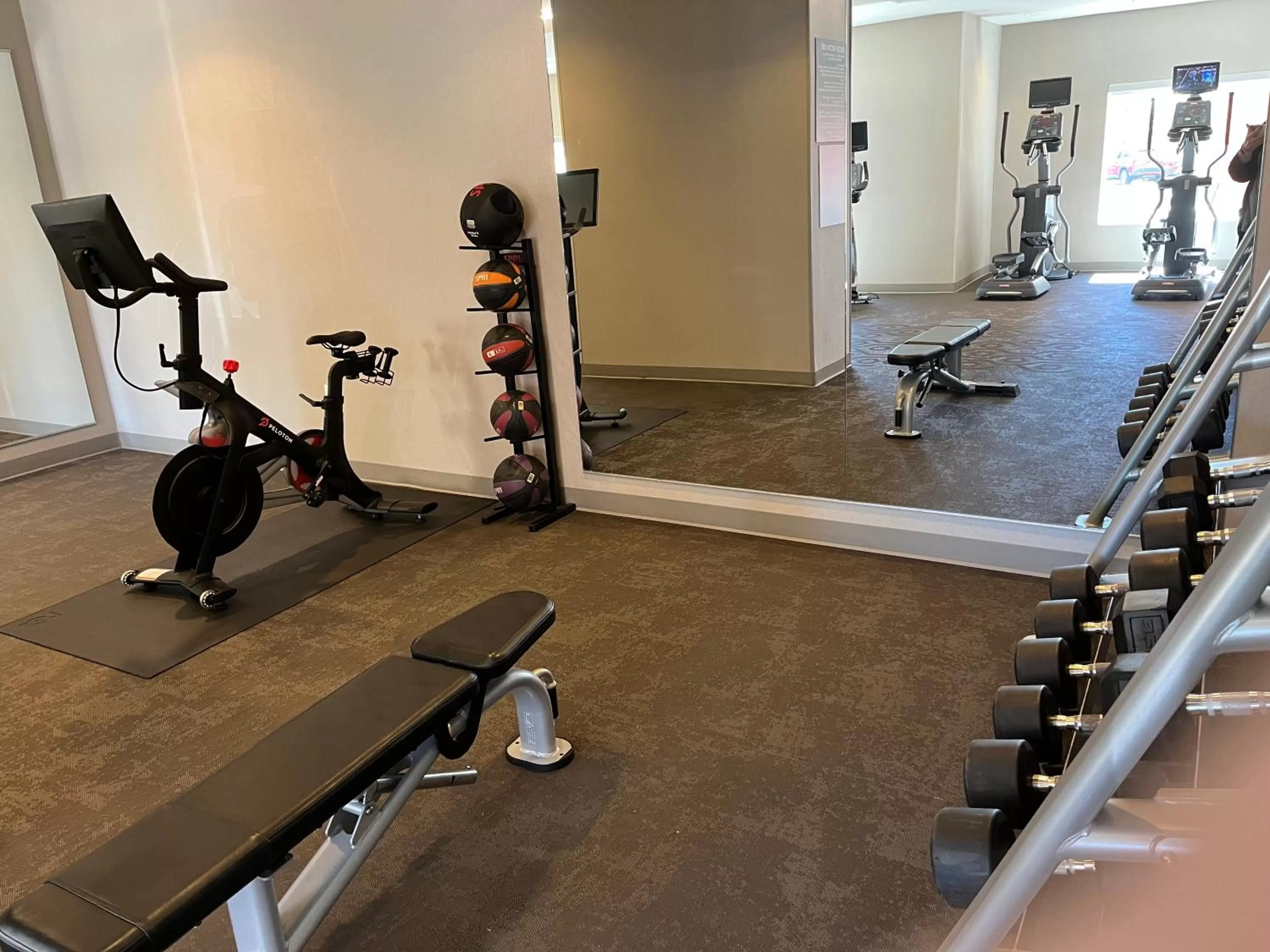 Fitness centre/facilities in Residence Inn by Marriott Lafayette