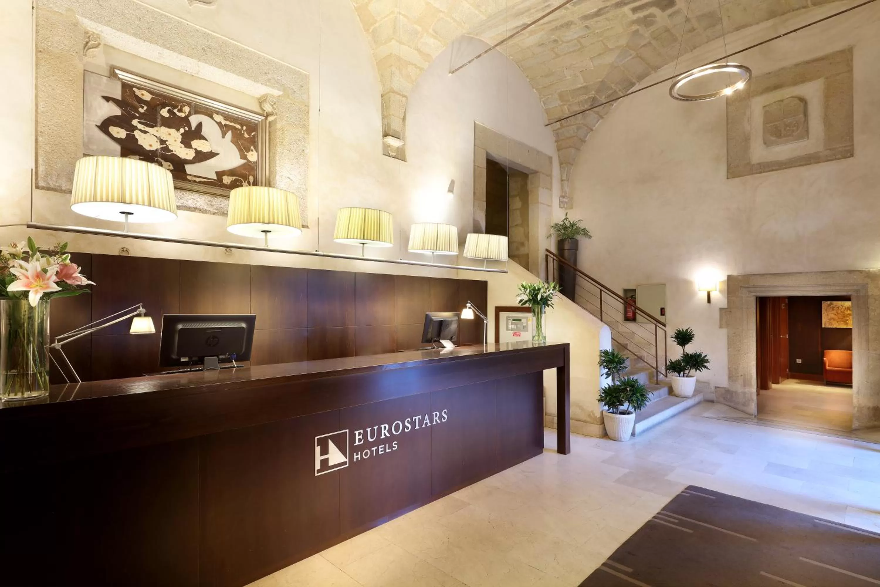 Lobby or reception in Eurostars Palacio de Santa Marta