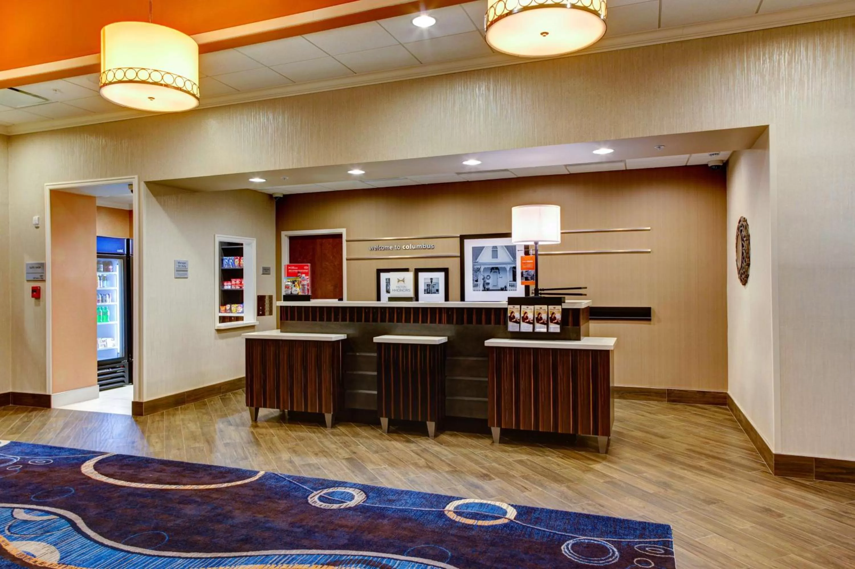 Lobby or reception in Hampton Inn and Suites Columbus, MS