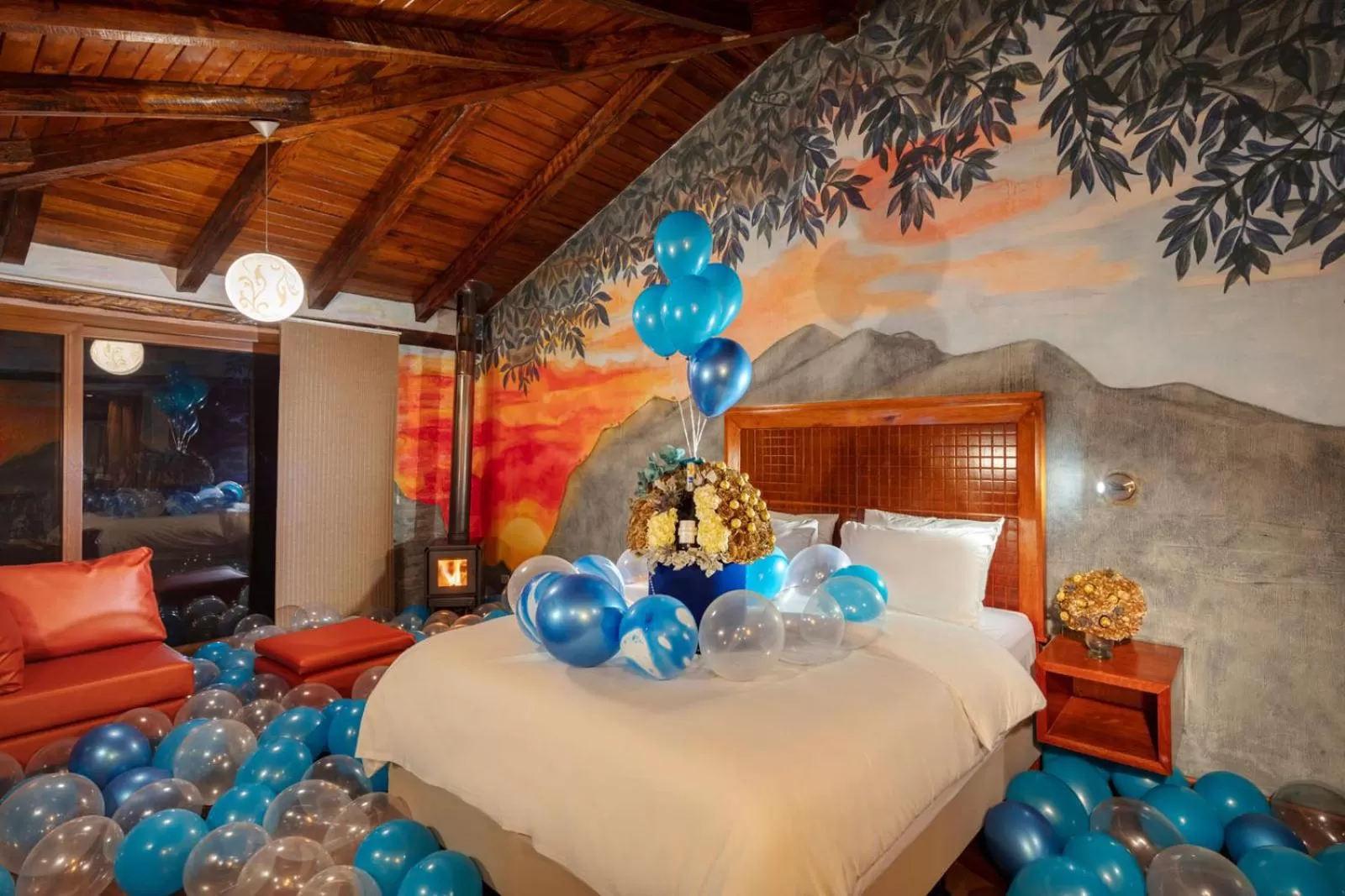 Decorative detail in Luna Volcán, Adventure SPA