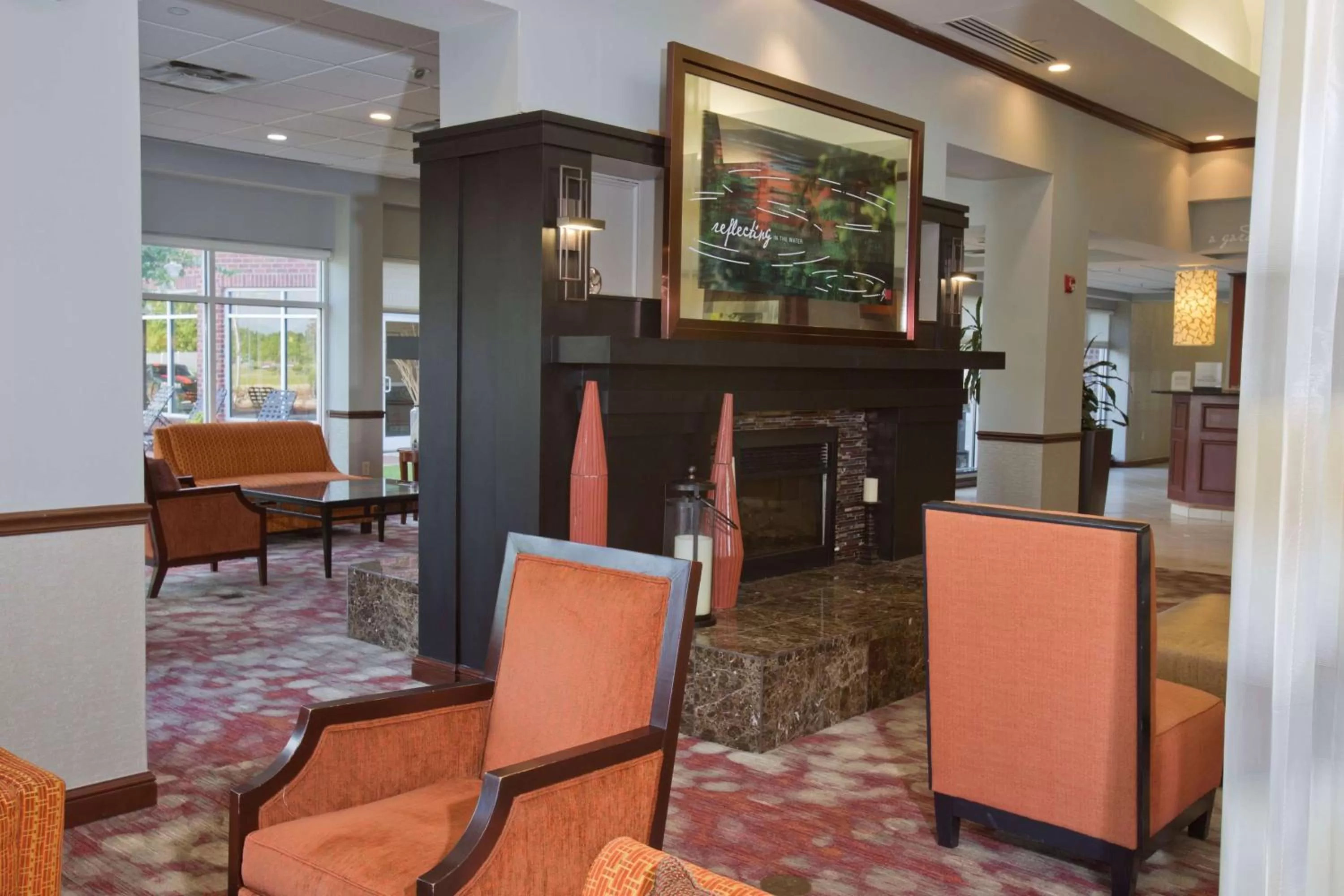 Lobby or reception in Hilton Garden Inn Starkville