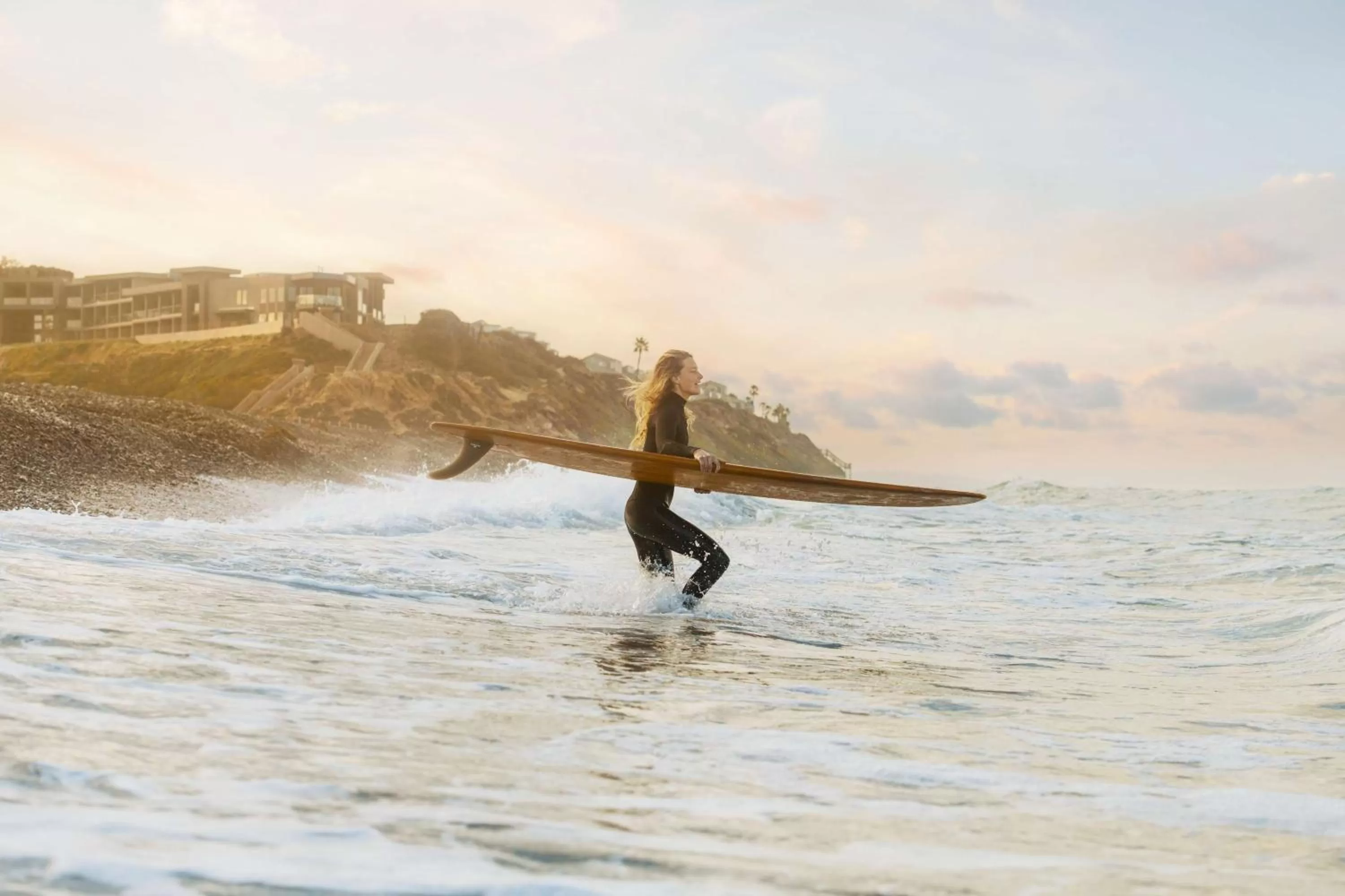 Beach in Alila Marea Beach Resort Encinitas, a Hyatt Resort