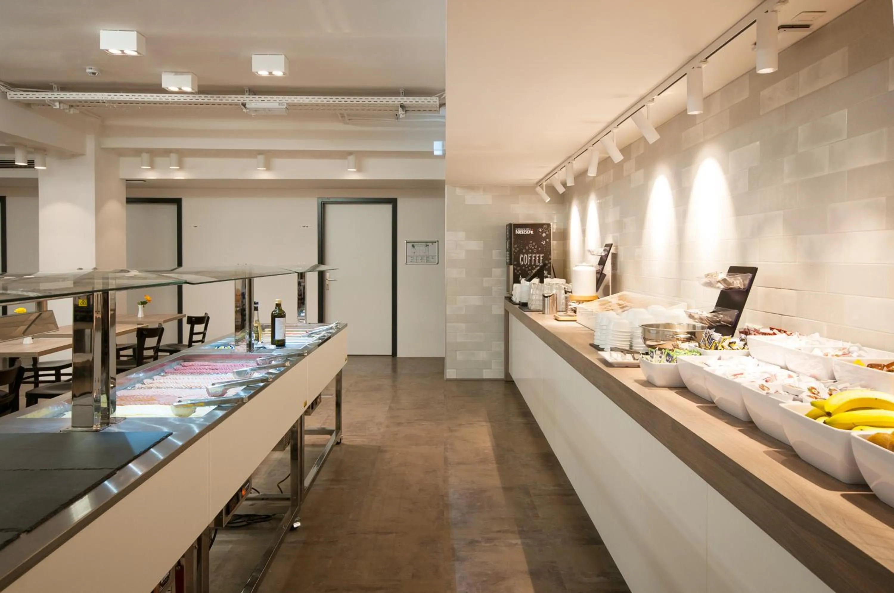 Buffet breakfast in a&o Prague Rhea