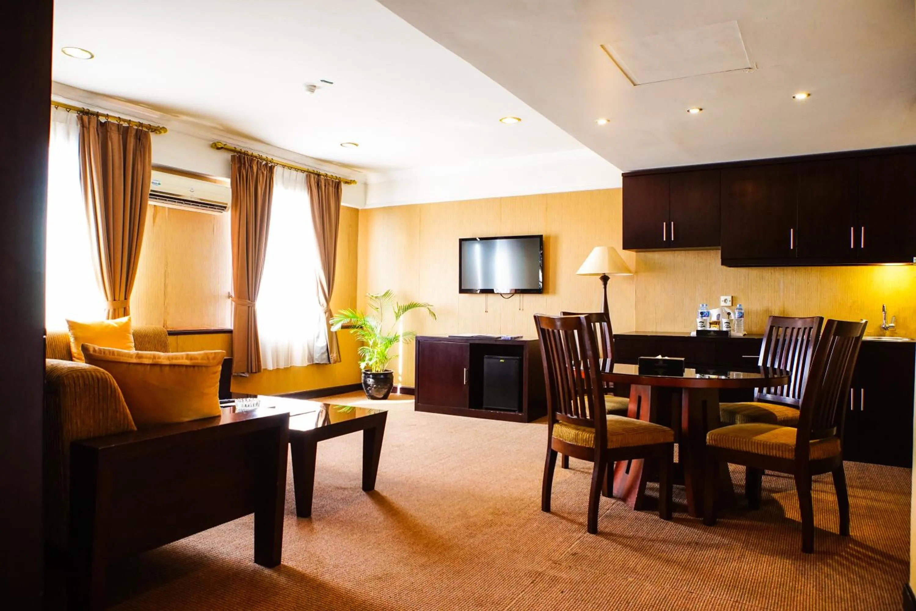 Living room in Golden Boutique Hotel Kemayoran
