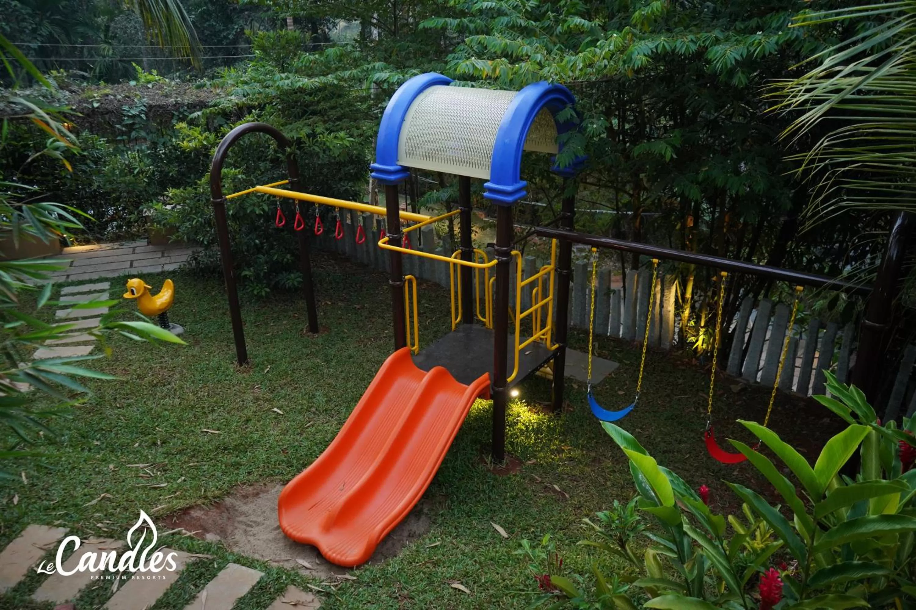 Children play ground in Le Candles Resort