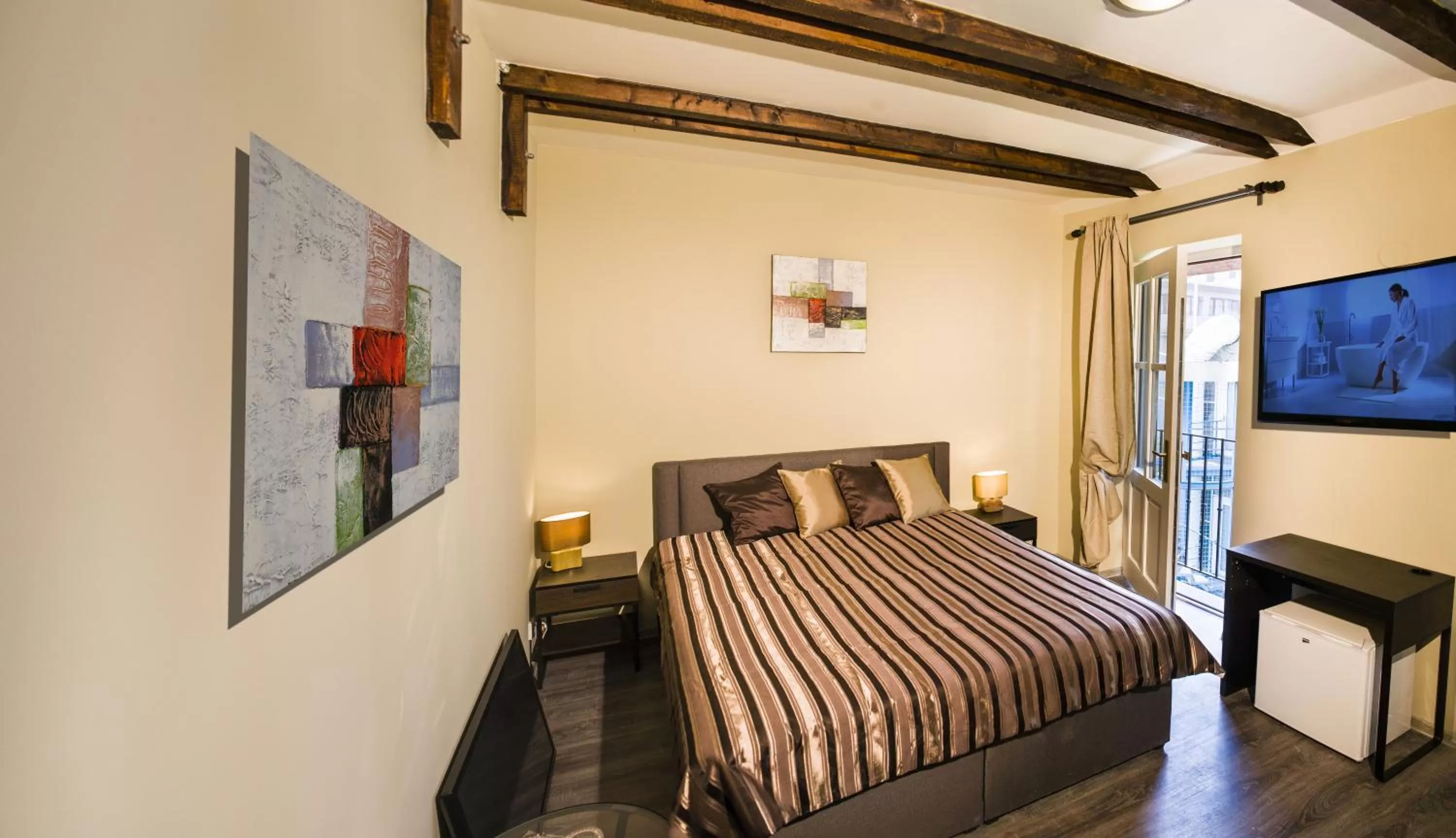 Bedroom, Bed in Dům U pikové desítky