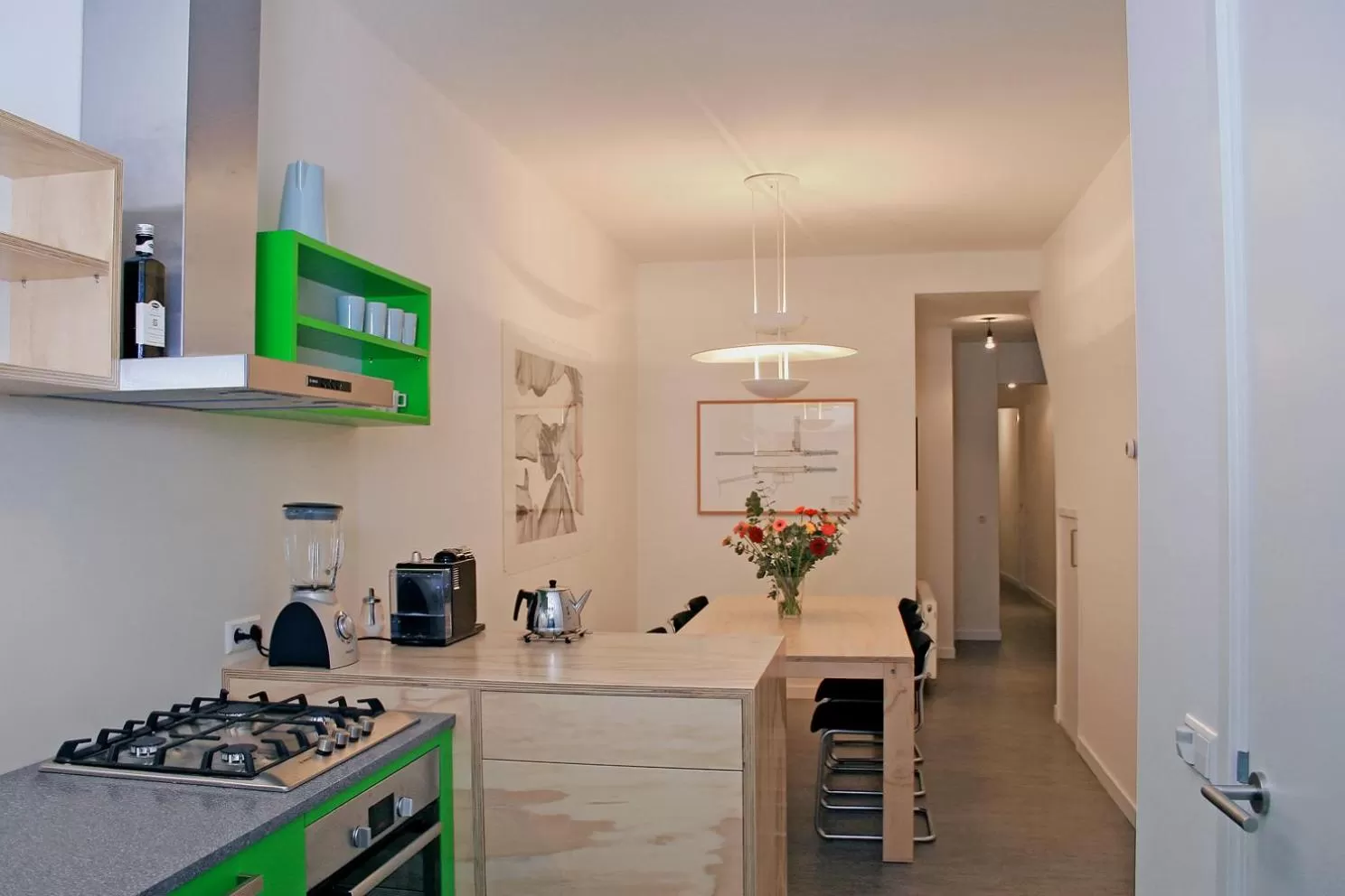 Coffee/tea facilities, Kitchen/Kitchenette in B&B Central Park