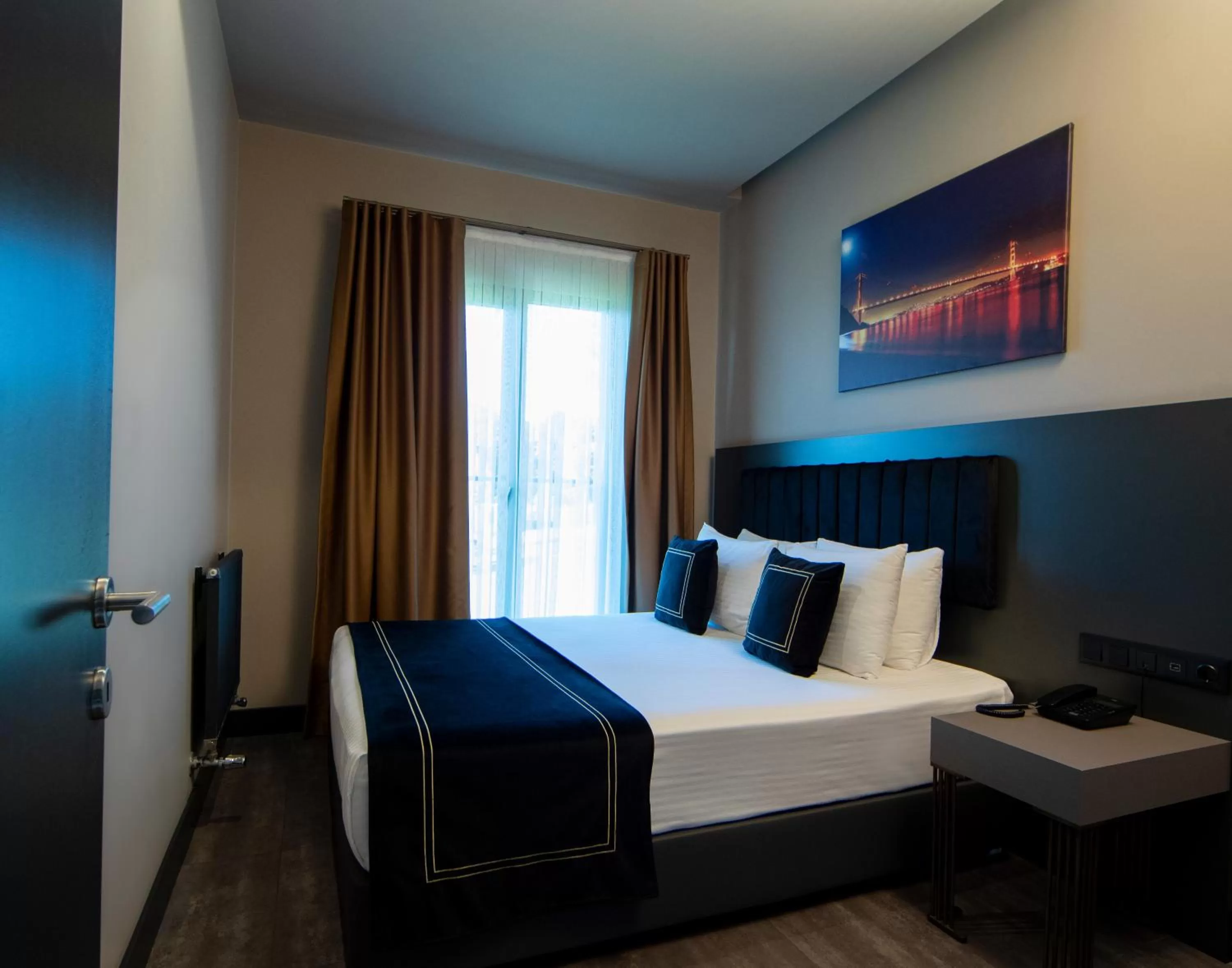 Bed in MENALO HOTEL PREMIUM ISTANBUL AIRPORT